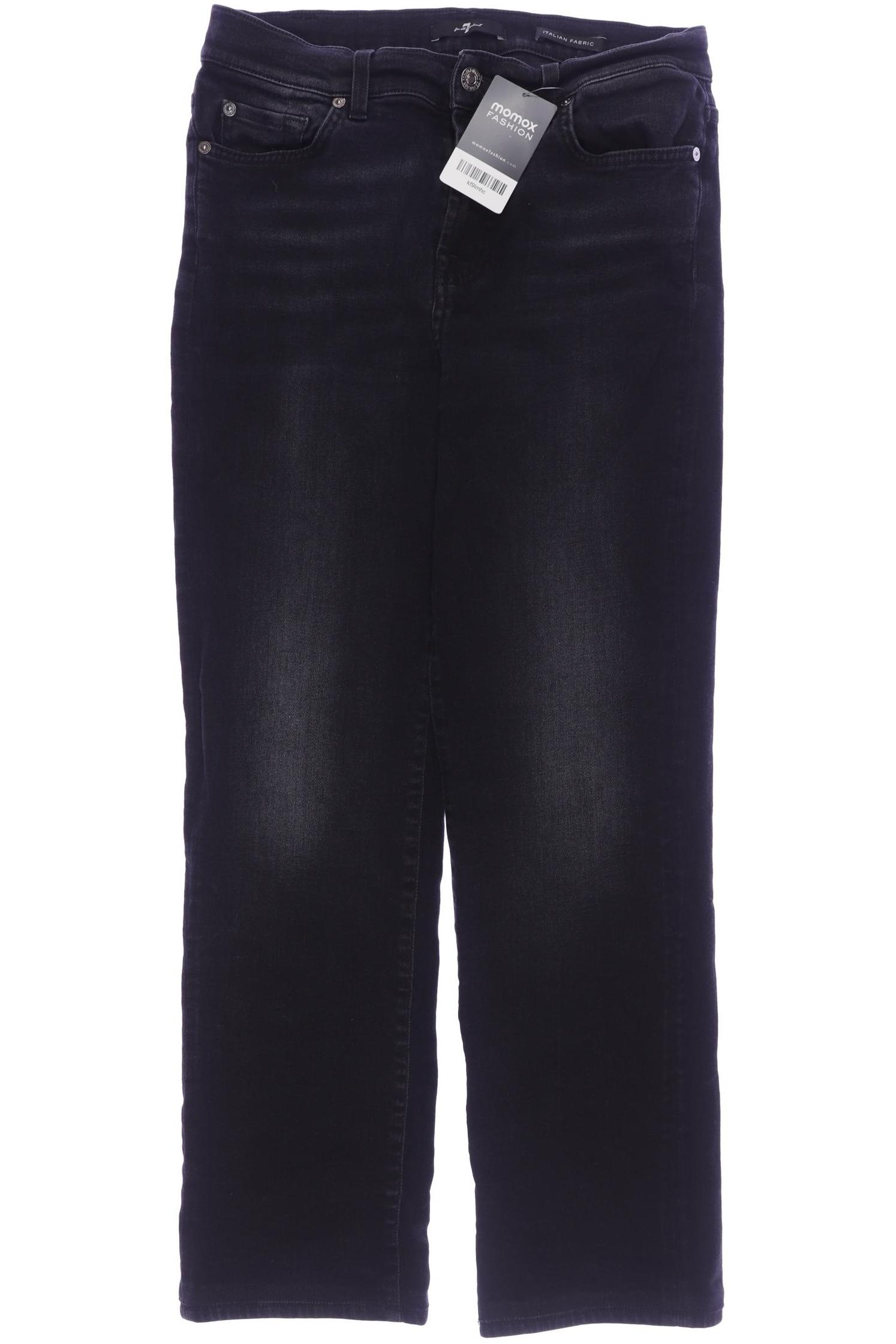 

7 for all mankind Damen Jeans, schwarz, Gr. 30