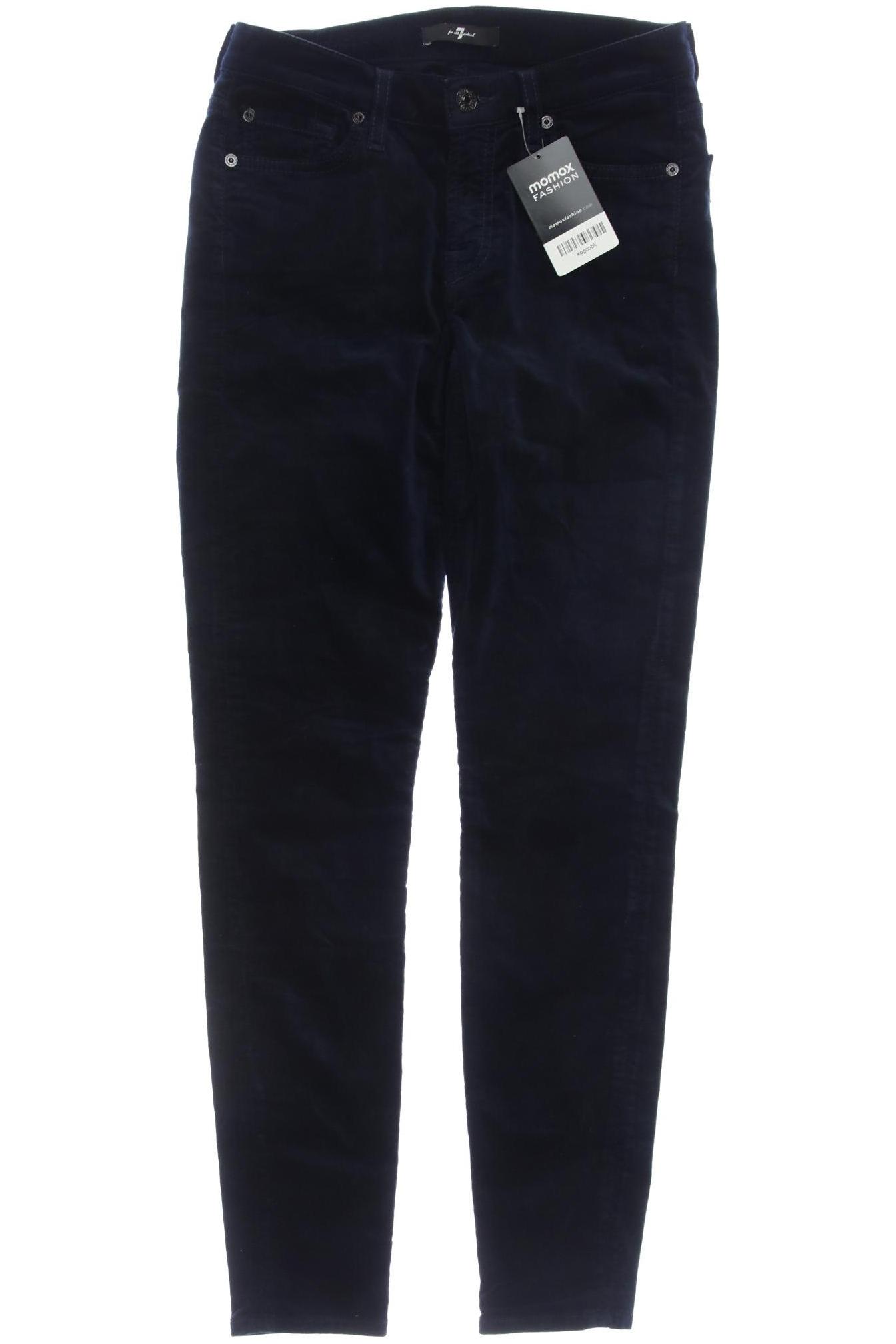 

7 for all mankind Damen Stoffhose, marineblau, Gr. 27