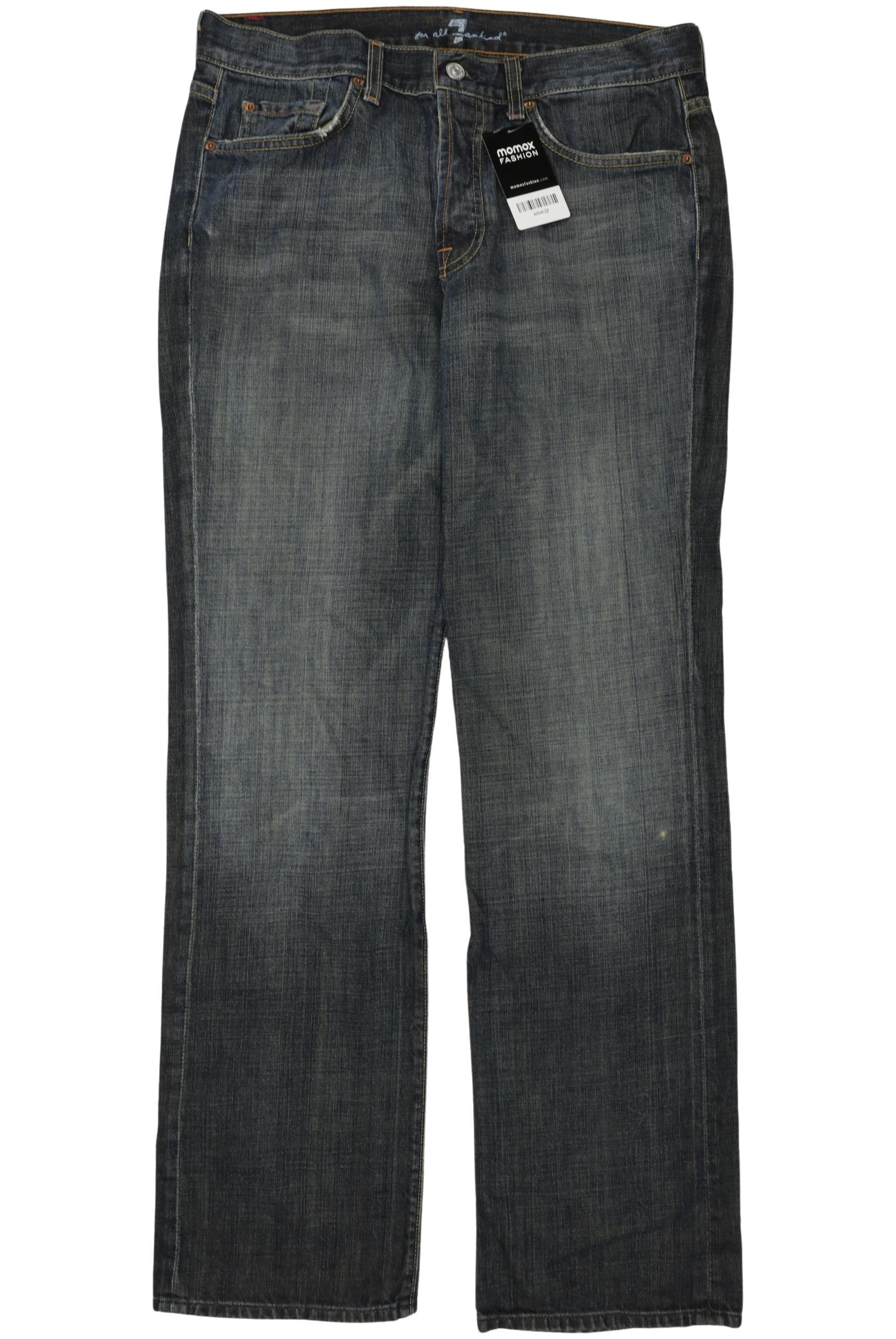 

7 for all mankind Herren Jeans, marineblau, Gr. 33