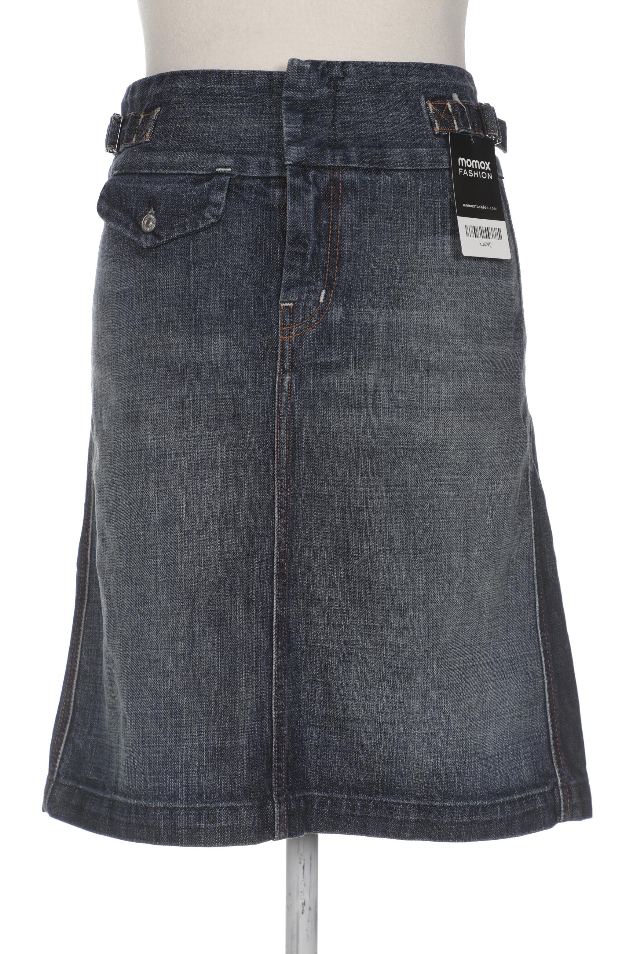 

7 for all mankind Damen Rock, blau