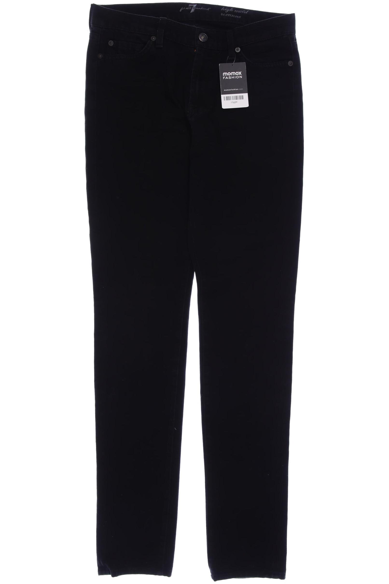 

7 for all mankind Damen Jeans, schwarz, Gr. 28