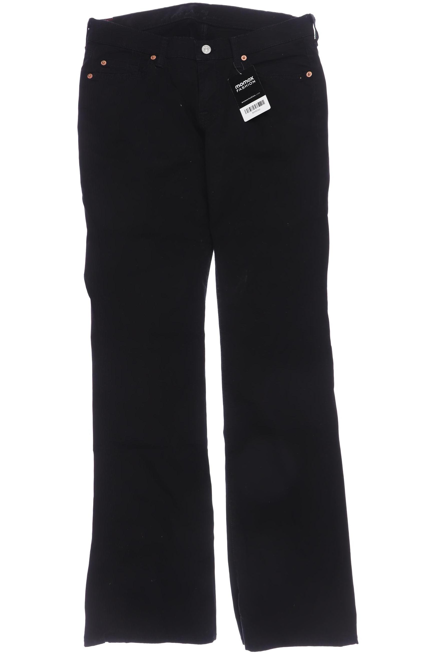 

7 for all mankind Damen Stoffhose, schwarz, Gr. 40