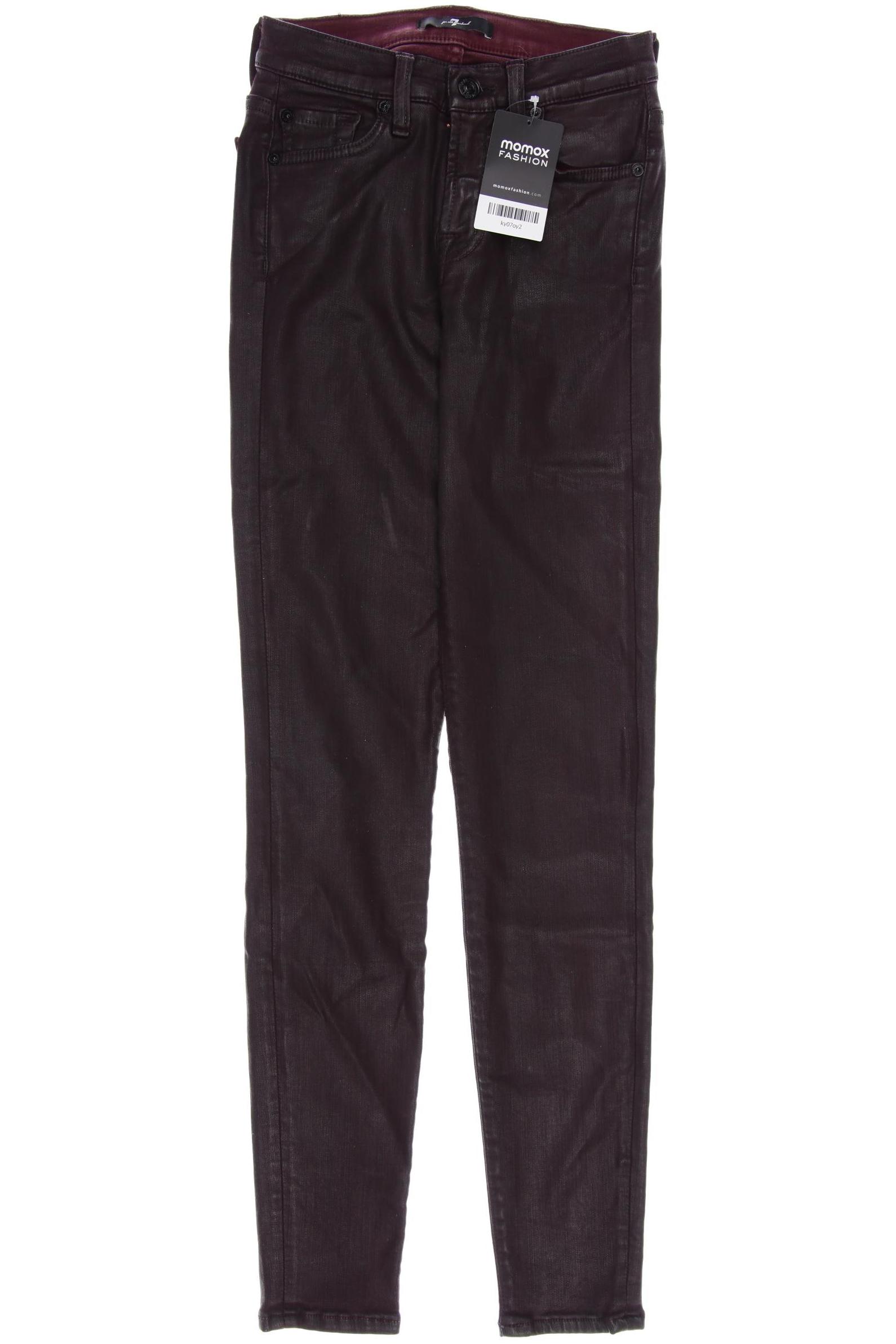 

7 for all mankind Damen Stoffhose, bordeaux