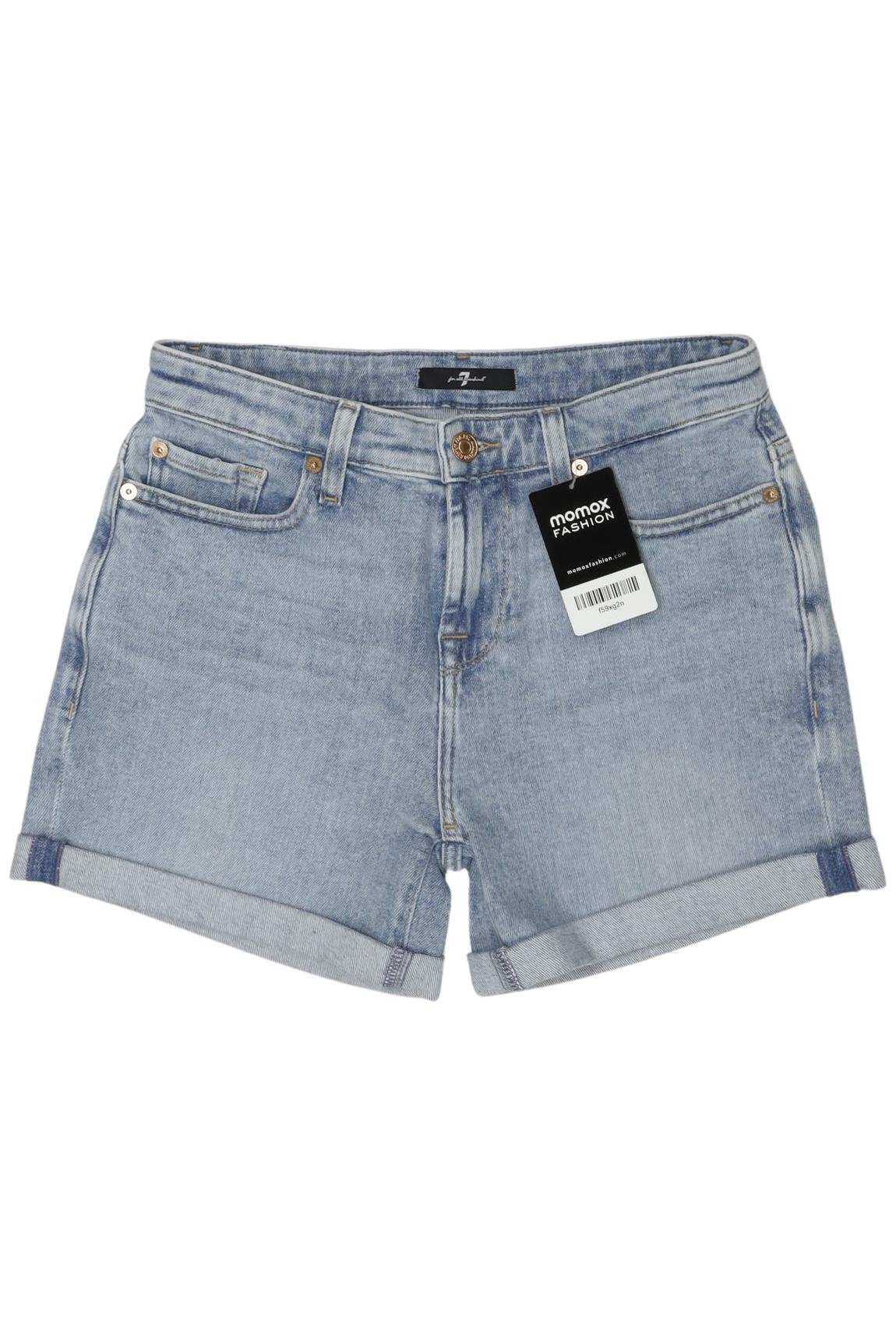 

7 for all mankind Damen Shorts, hellblau, Gr. 25