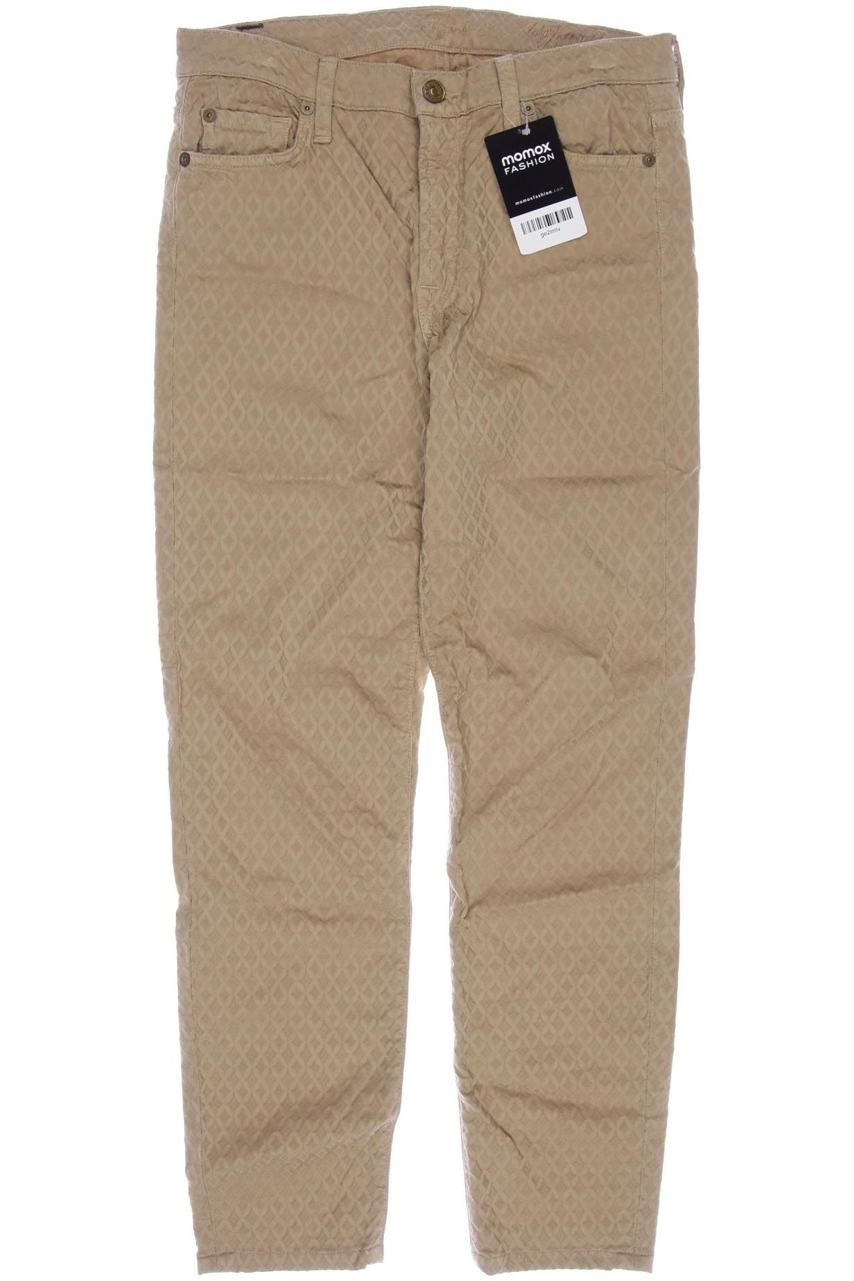 

7 for all mankind Damen Stoffhose, beige, Gr. 28