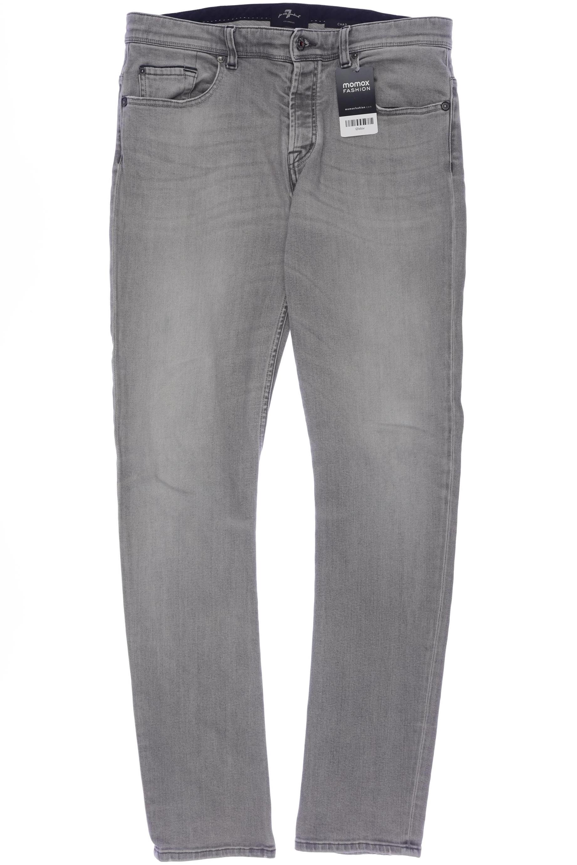 

7 for all mankind Herren Jeans, grau, Gr. 36