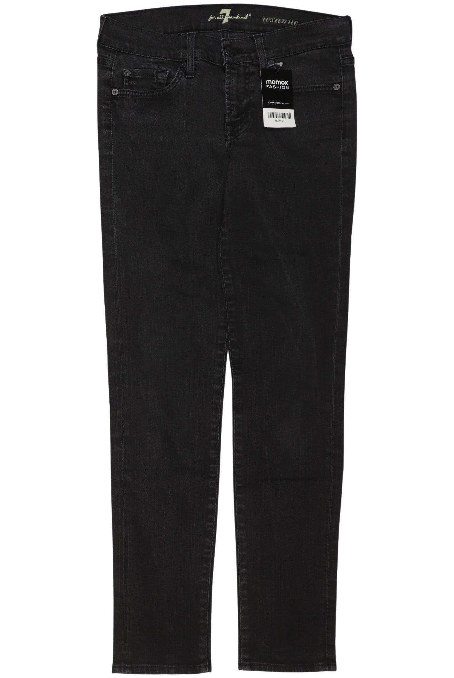 

7 for all mankind Damen Jeans, schwarz, Gr. 25