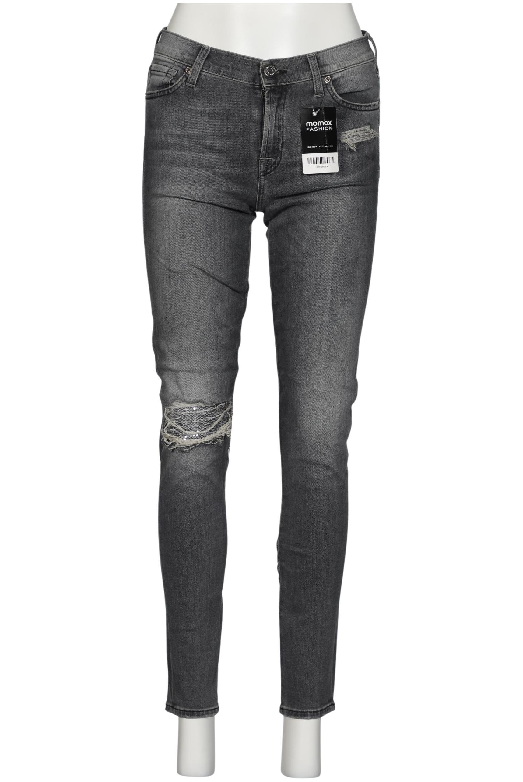 

7 for all mankind Damen Jeans, grau, Gr. 28