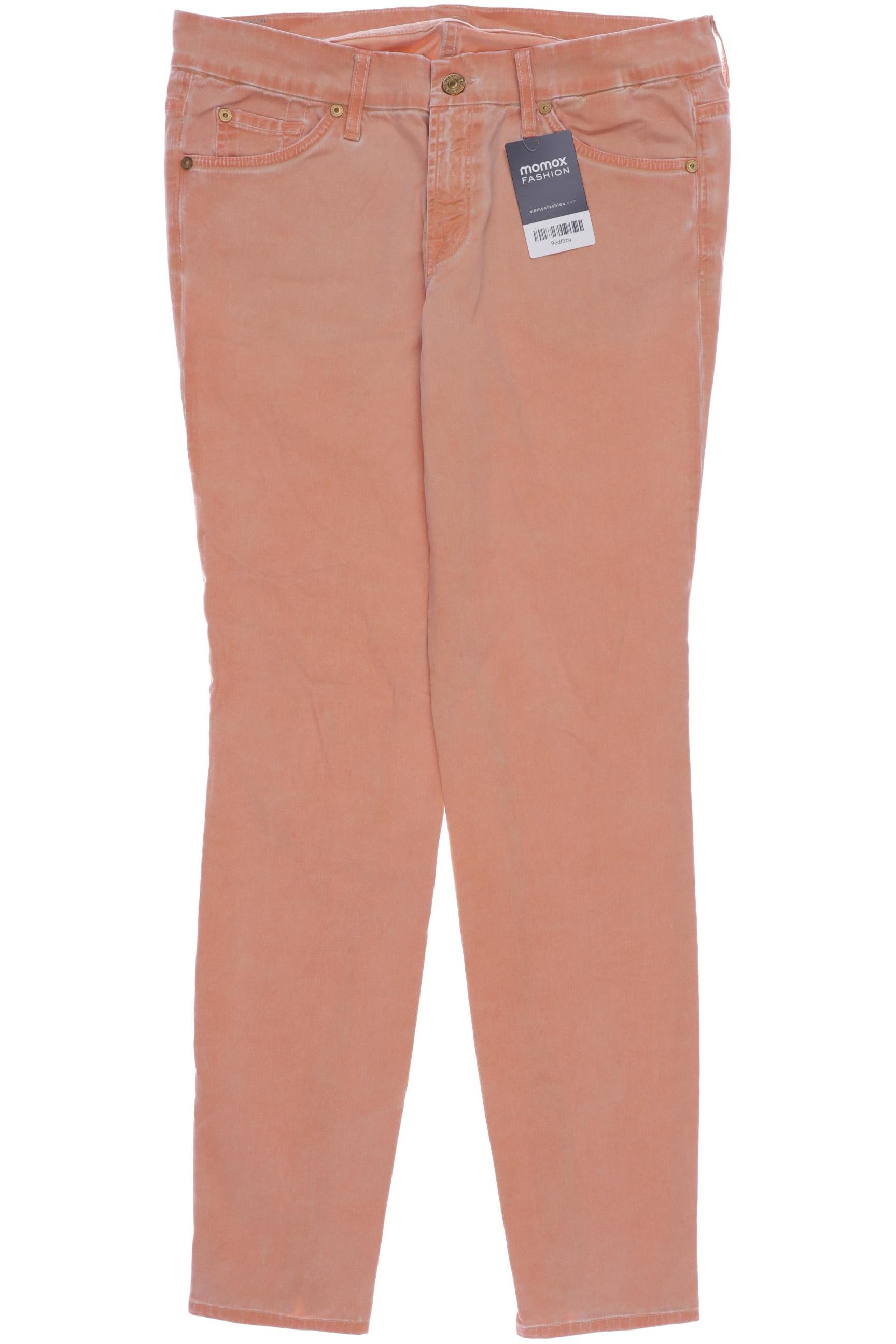

7 for all mankind Damen Jeans, orange, Gr. 40
