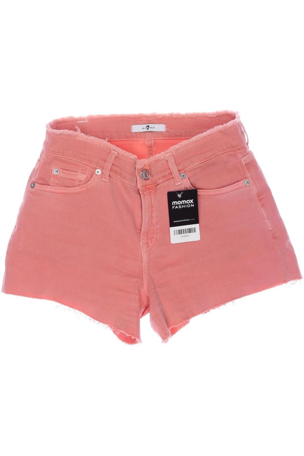 Thumbnail - 7 for all mankind Damen Shorts, orange, Gr. 26