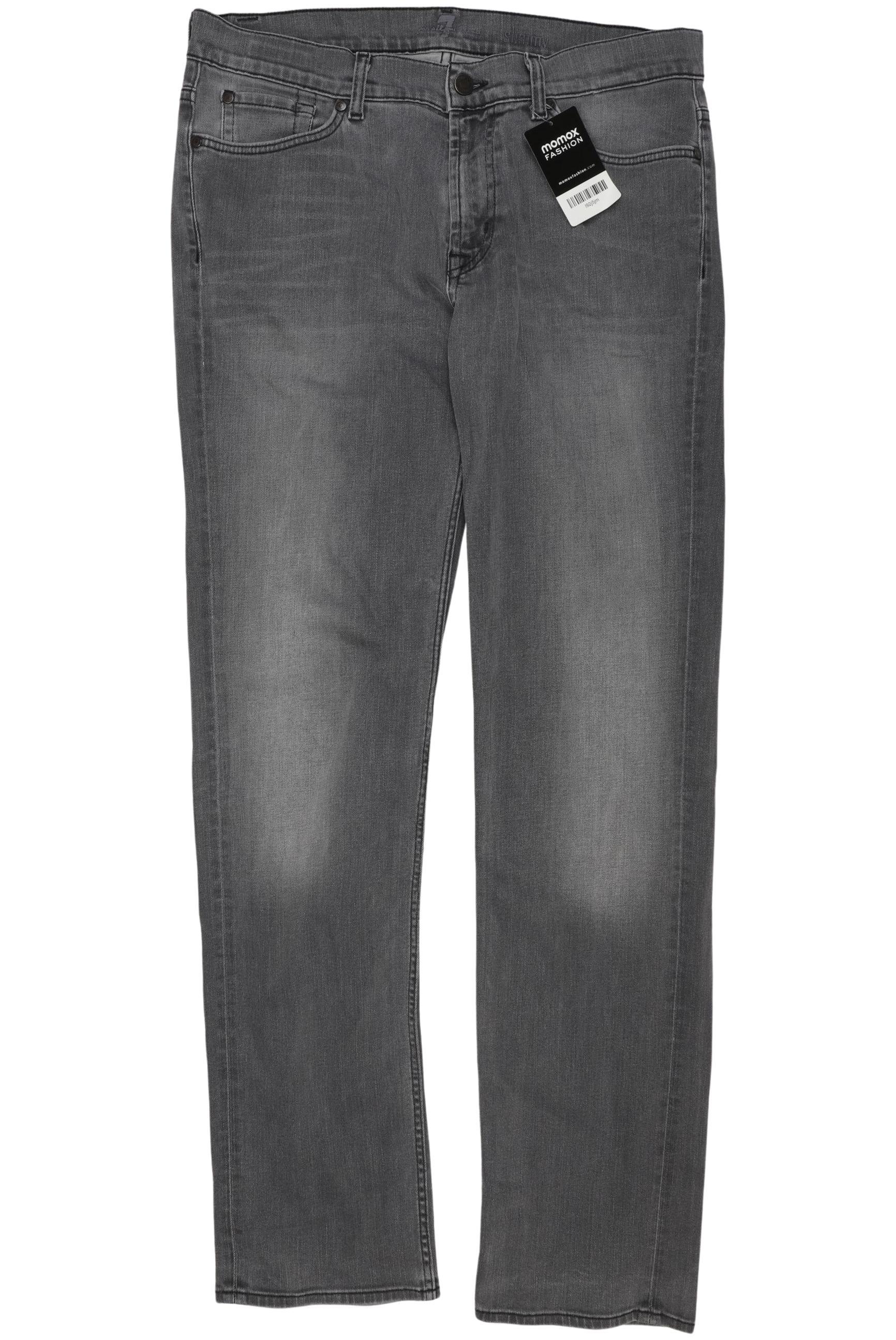

7 for all mankind Herren Jeans, grau, Gr. 34