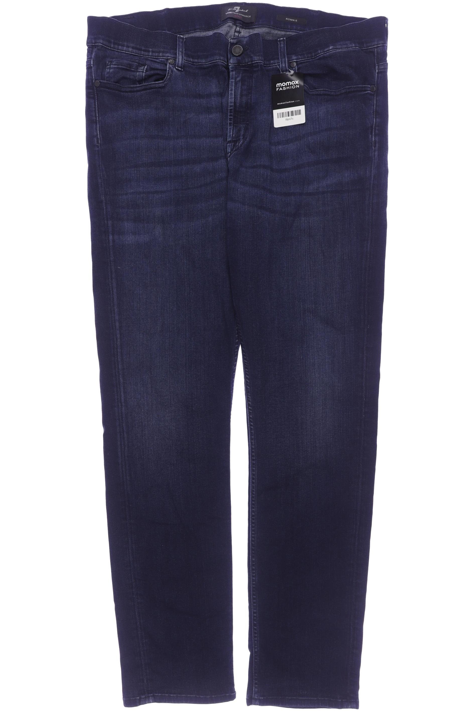 

7 for all mankind Herren Jeans, marineblau, Gr. 40
