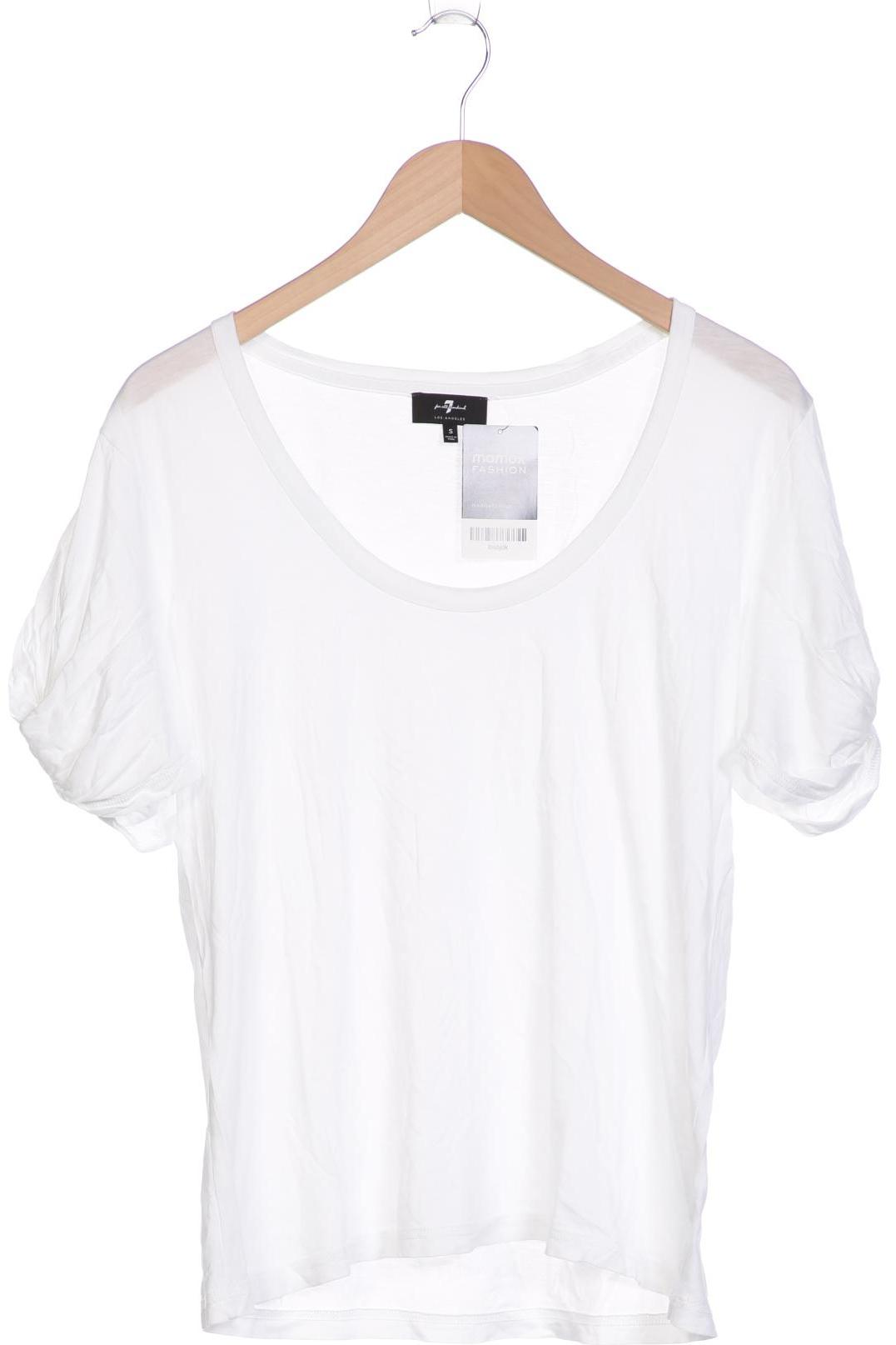 

7 for all mankind Damen T-Shirt, weiß, Gr. 36