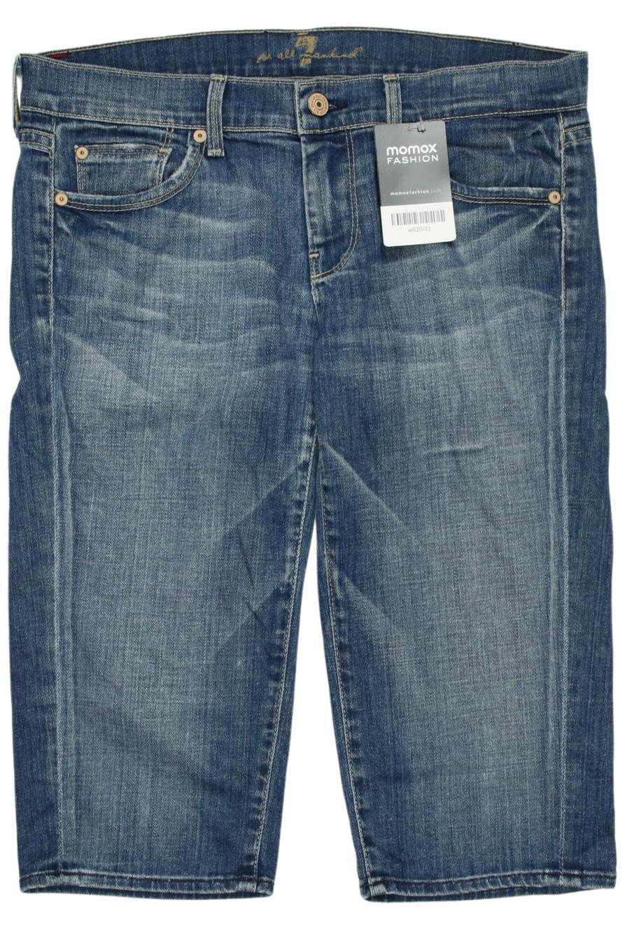 

7 for all mankind Damen Shorts, blau, Gr. 28