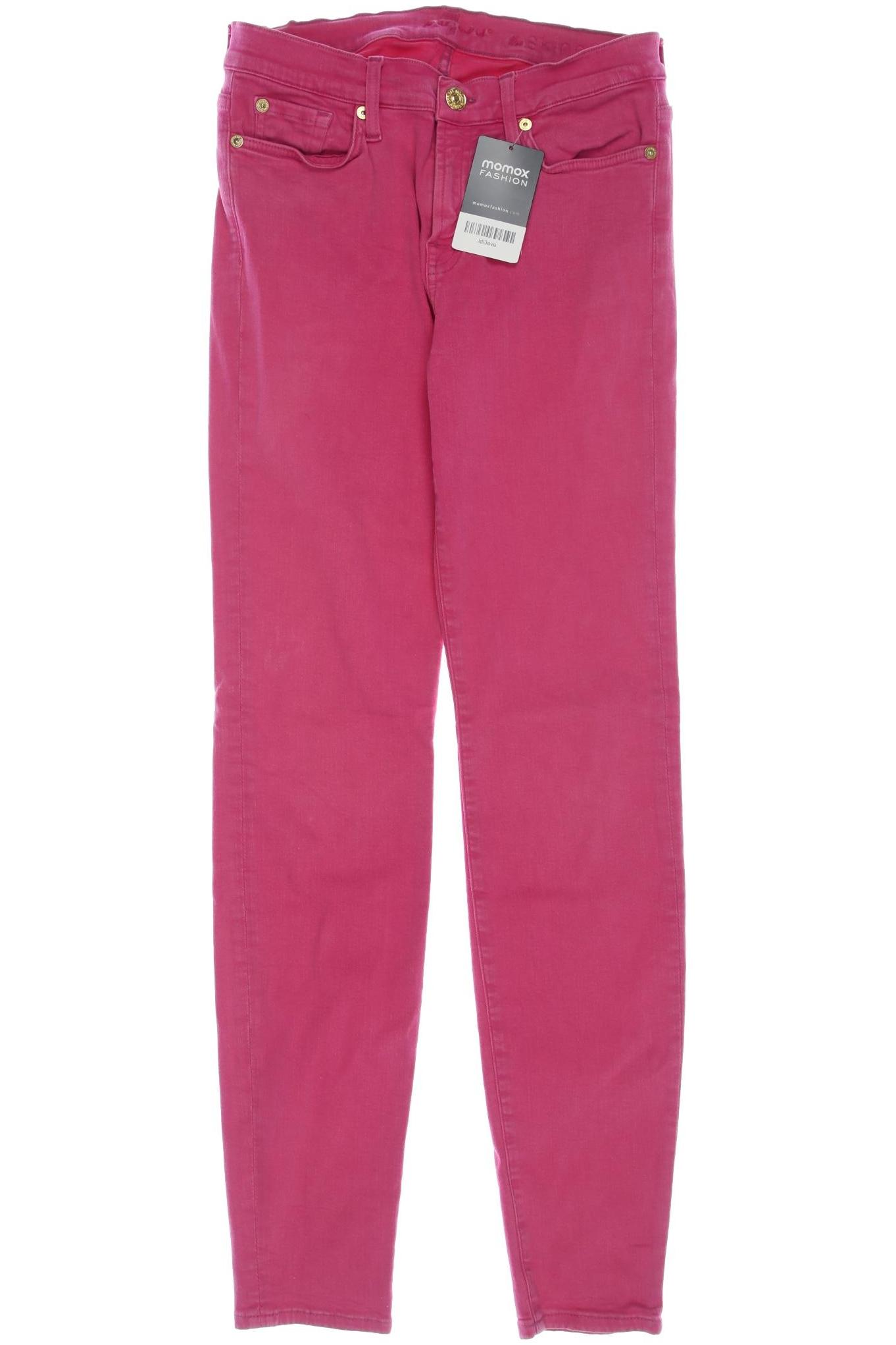 

7 for all mankind Damen Jeans, pink, Gr. 28