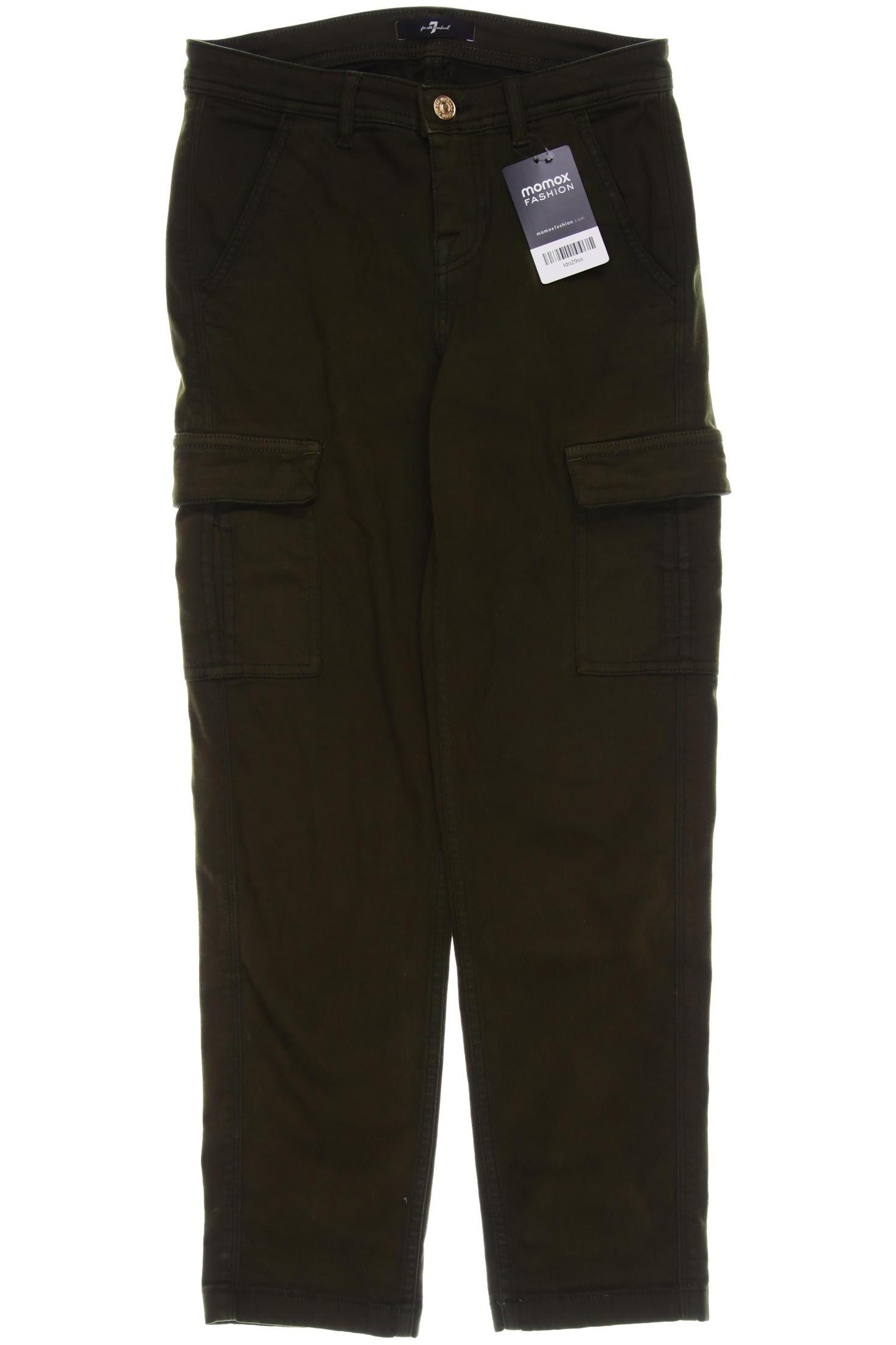 

7 for all mankind Damen Jeans, grün