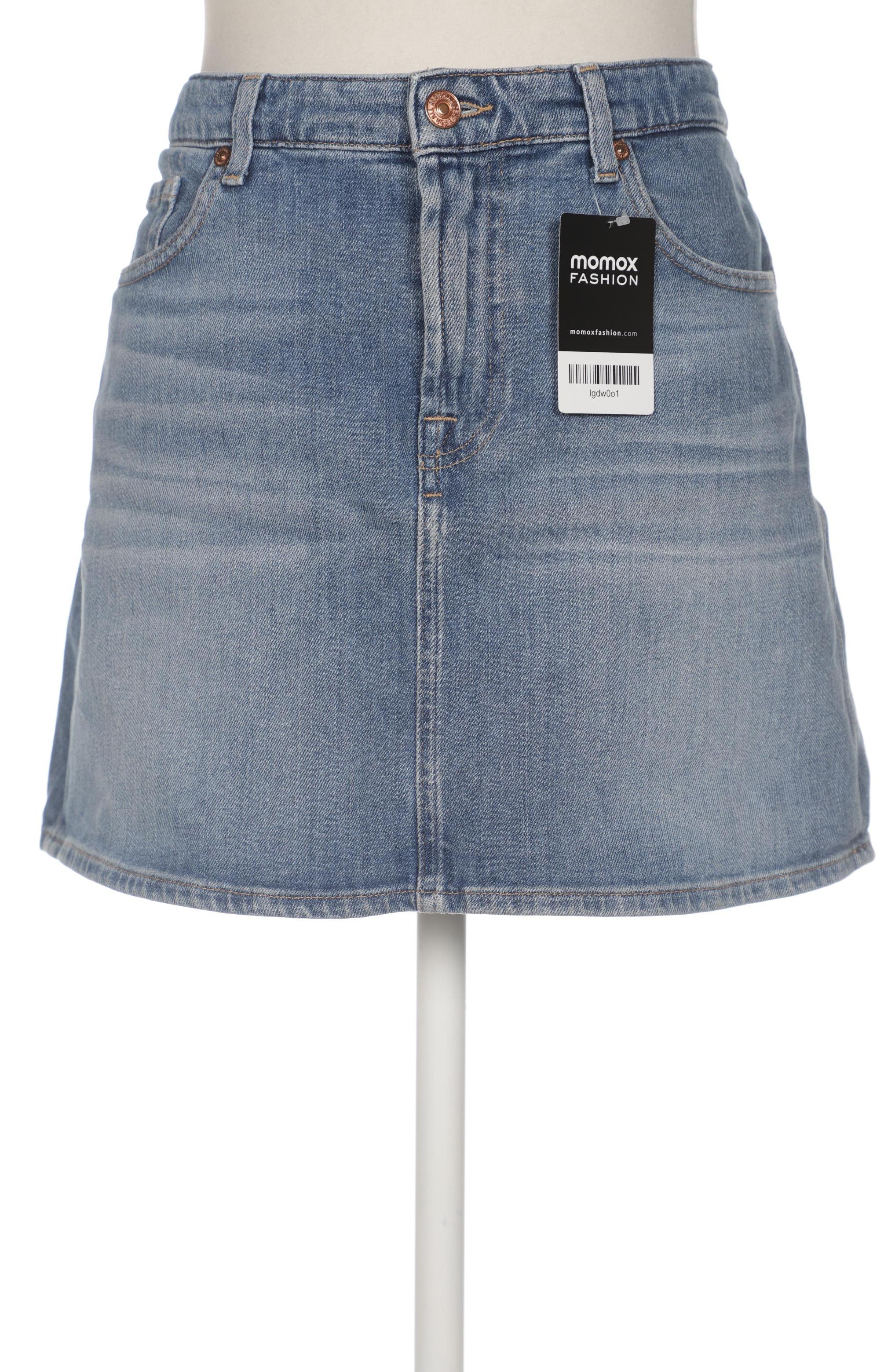 

7 for all mankind Damen Rock, blau