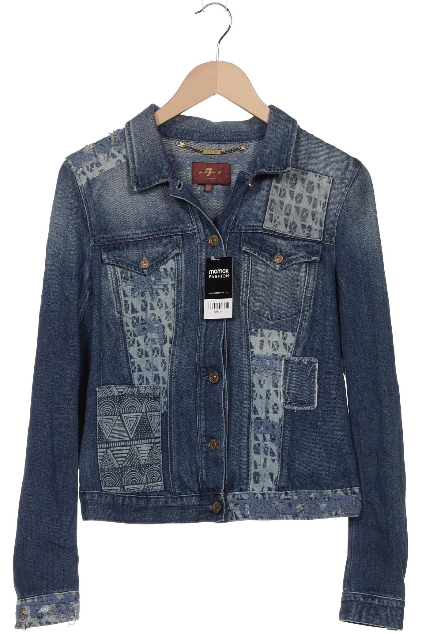 

7 for all mankind Damen Jacke, blau, Gr. 38