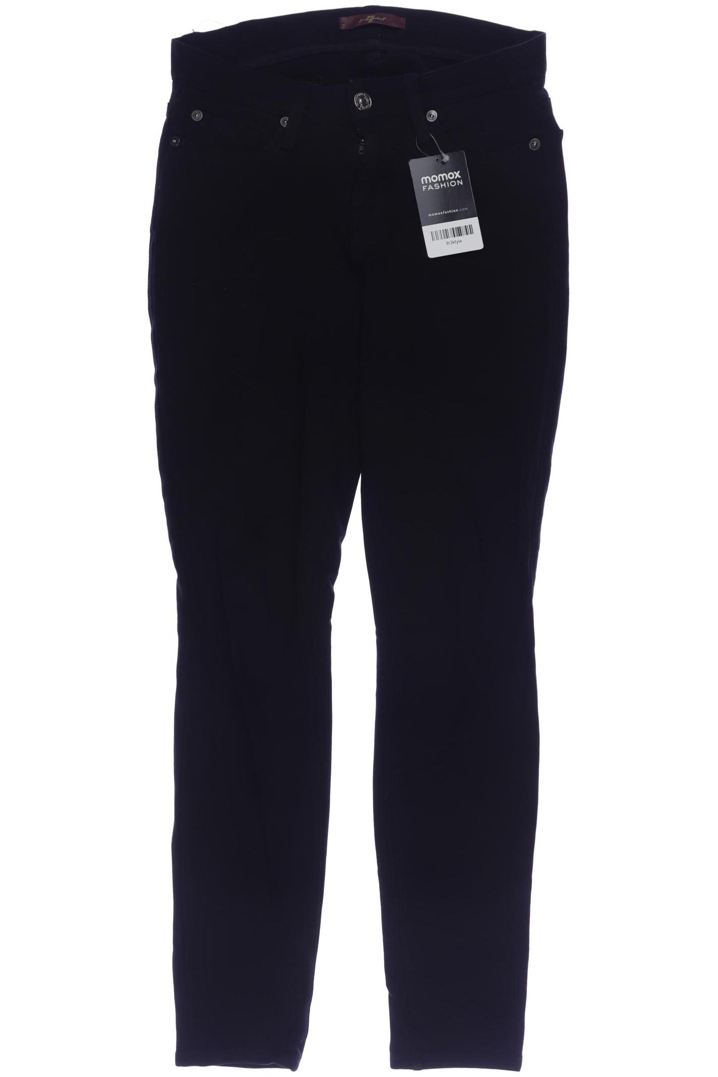 

7 for all mankind Damen Stoffhose, schwarz, Gr. 26