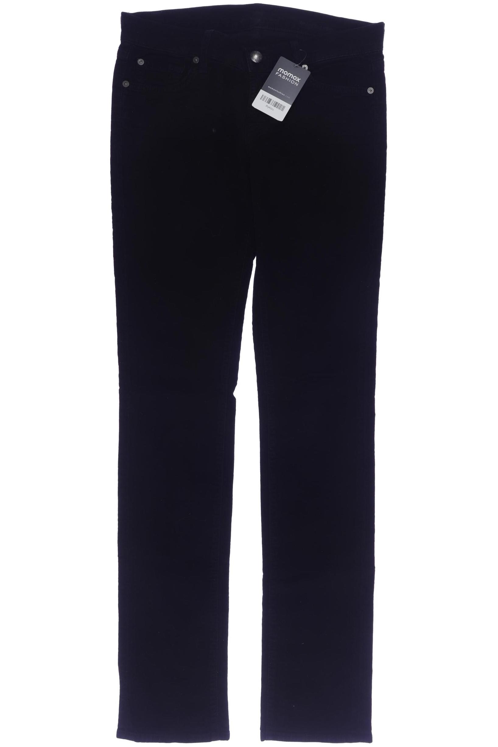 

7 for all mankind Damen Stoffhose, schwarz, Gr. 26