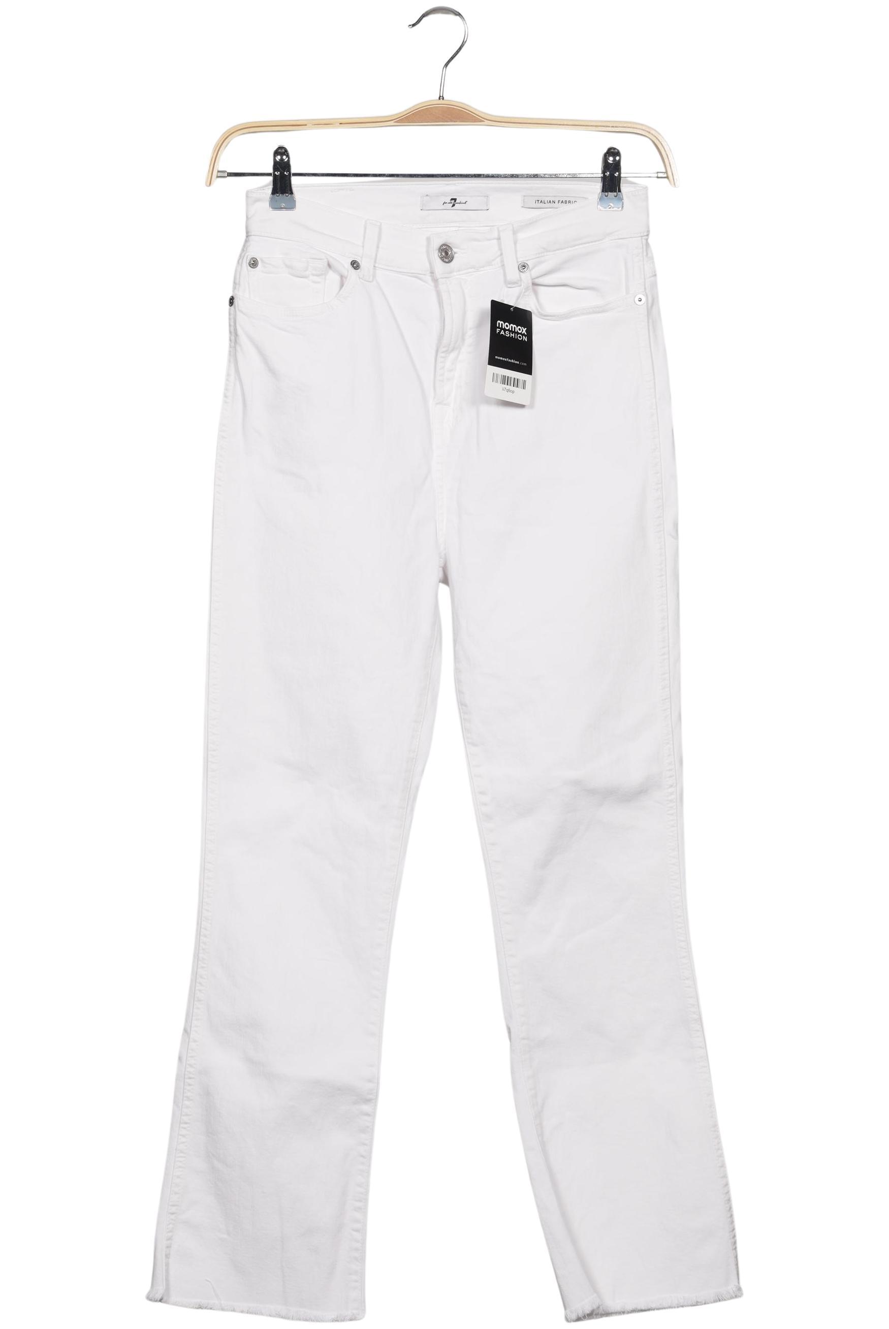 

7 for all mankind Damen Jeans, weiß, Gr. 29