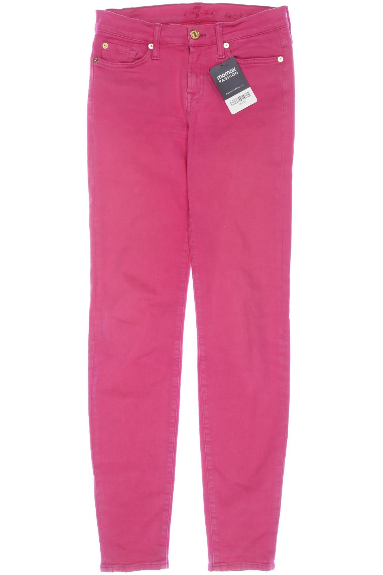 

7 for all mankind Damen Jeans, pink, Gr. 26