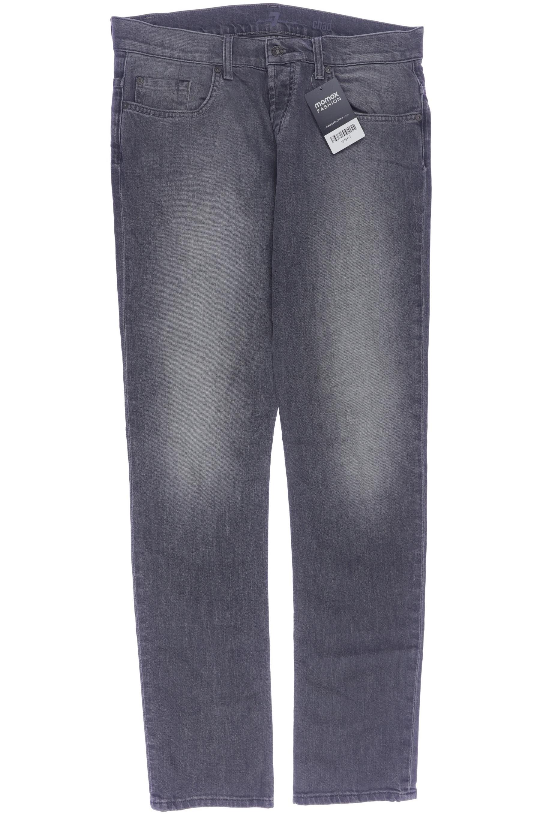 

7 for all mankind Herren Jeans, grau, Gr. 32