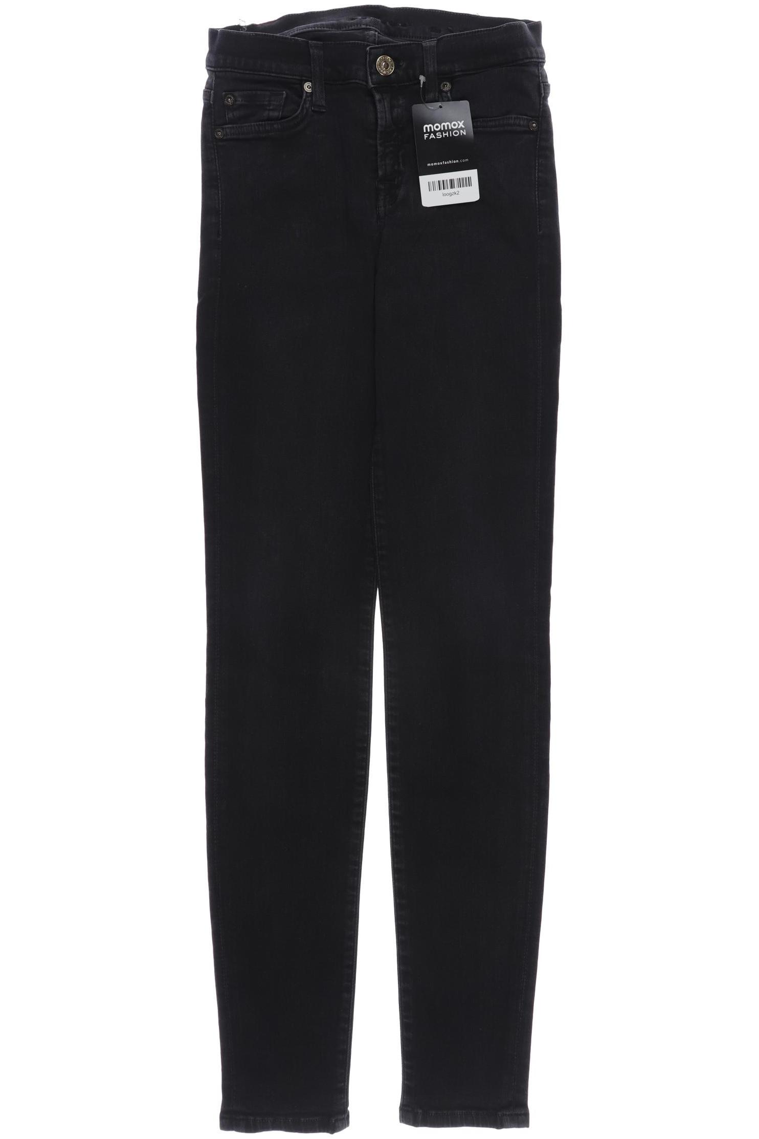

7 for all mankind Damen Jeans, schwarz, Gr. 25