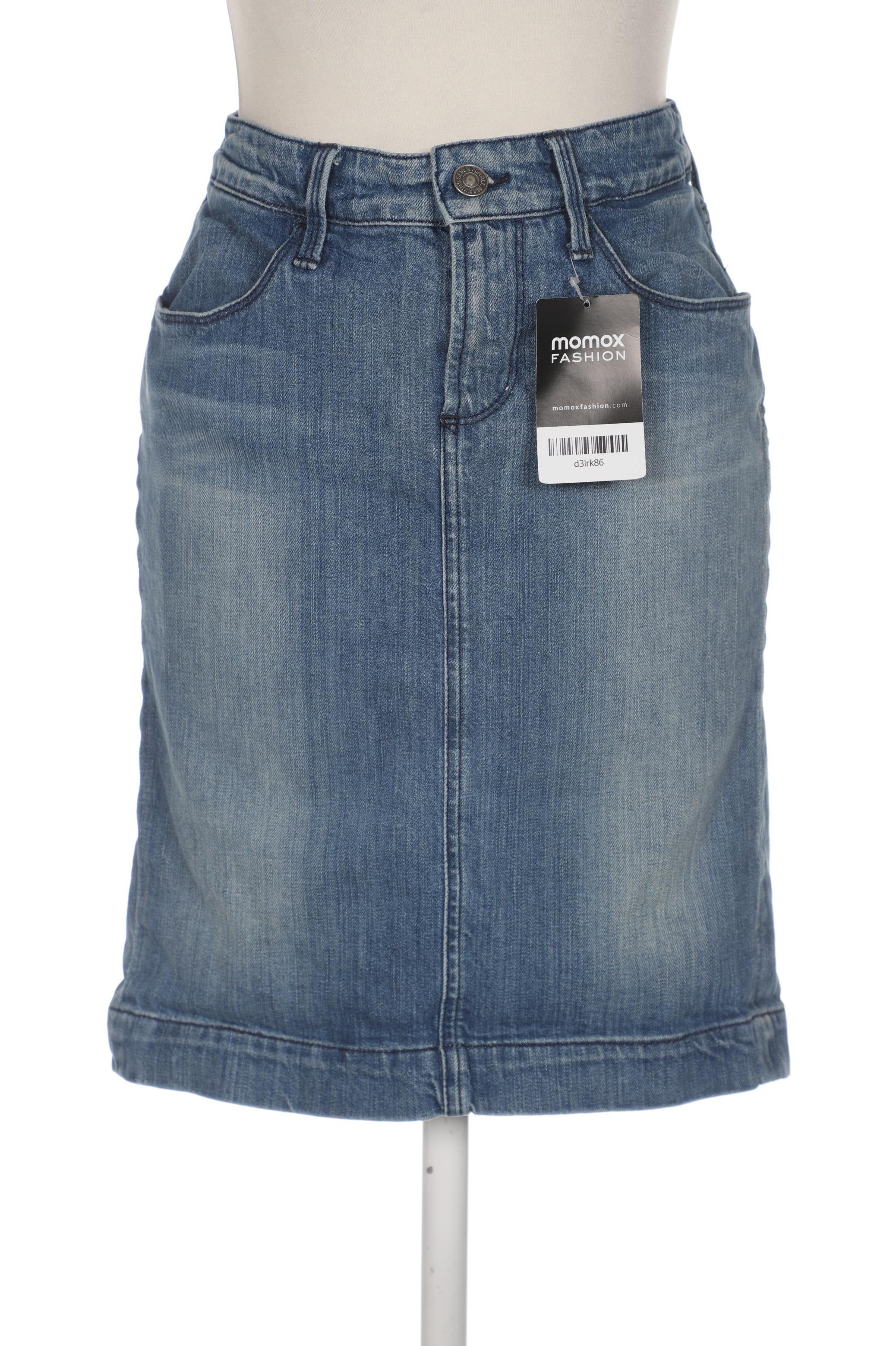 

7 for all mankind Damen Rock, blau, Gr. 28