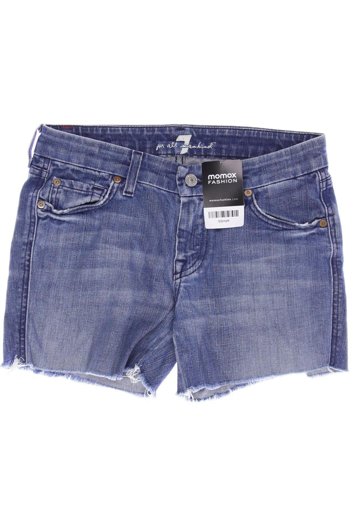 

7 for all mankind Damen Shorts, blau