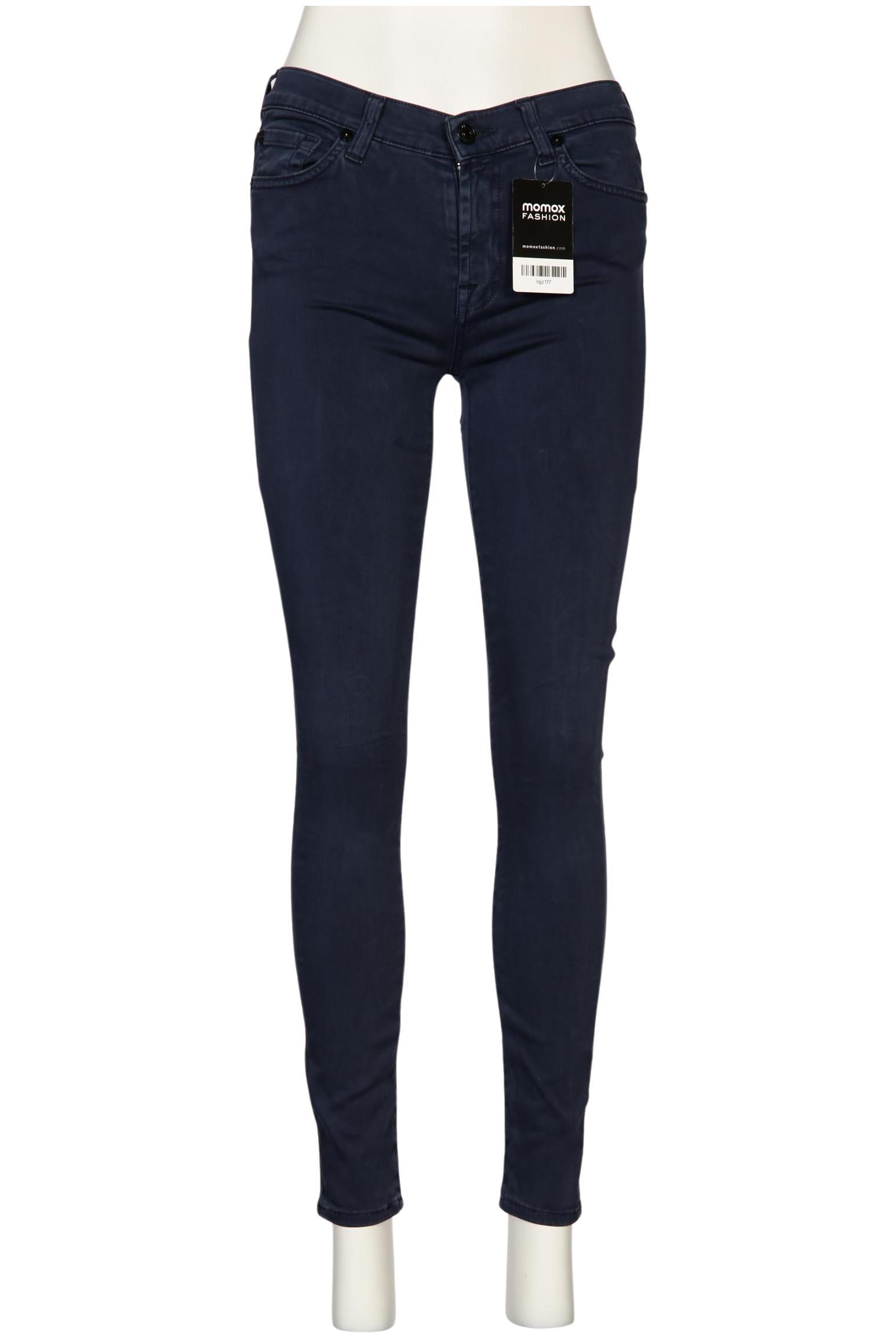 

7 for all mankind Damen Stoffhose, marineblau, Gr. 28