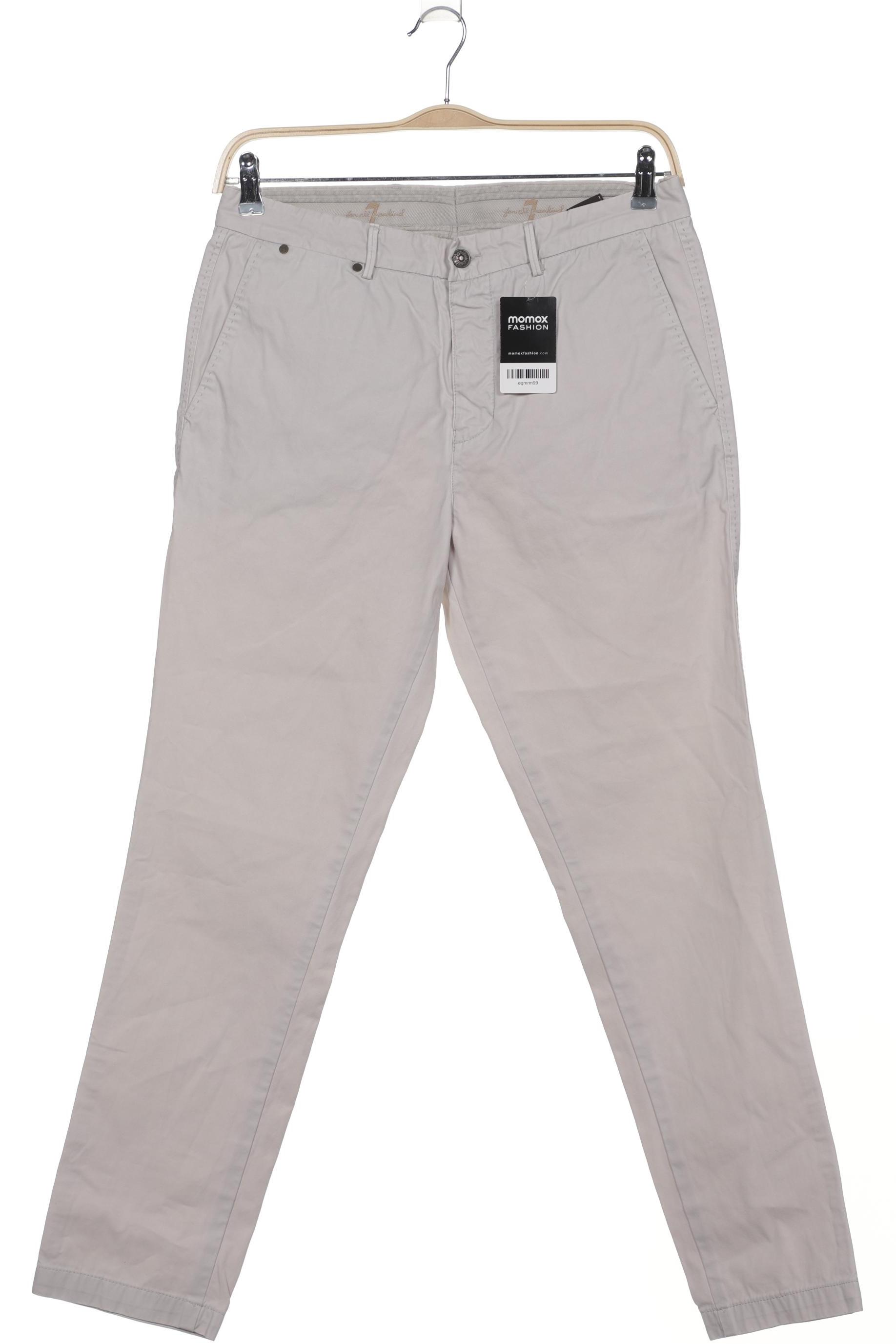 

7 for all mankind Herren Stoffhose, grau, Gr. 33