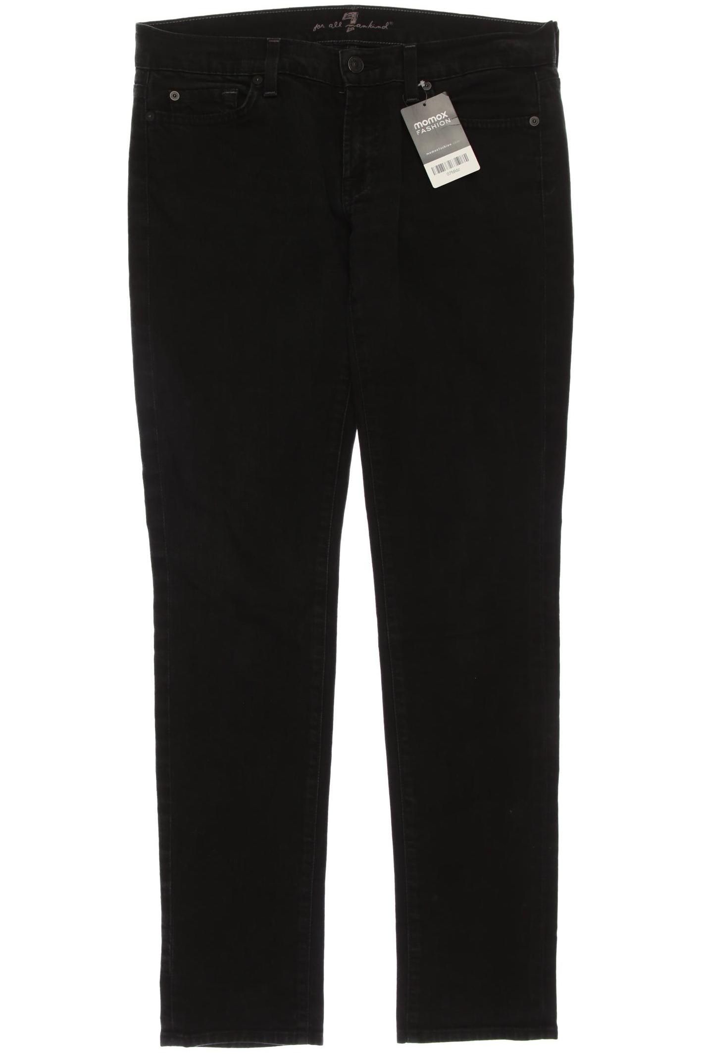 

7 for all mankind Damen Jeans, schwarz, Gr. 29