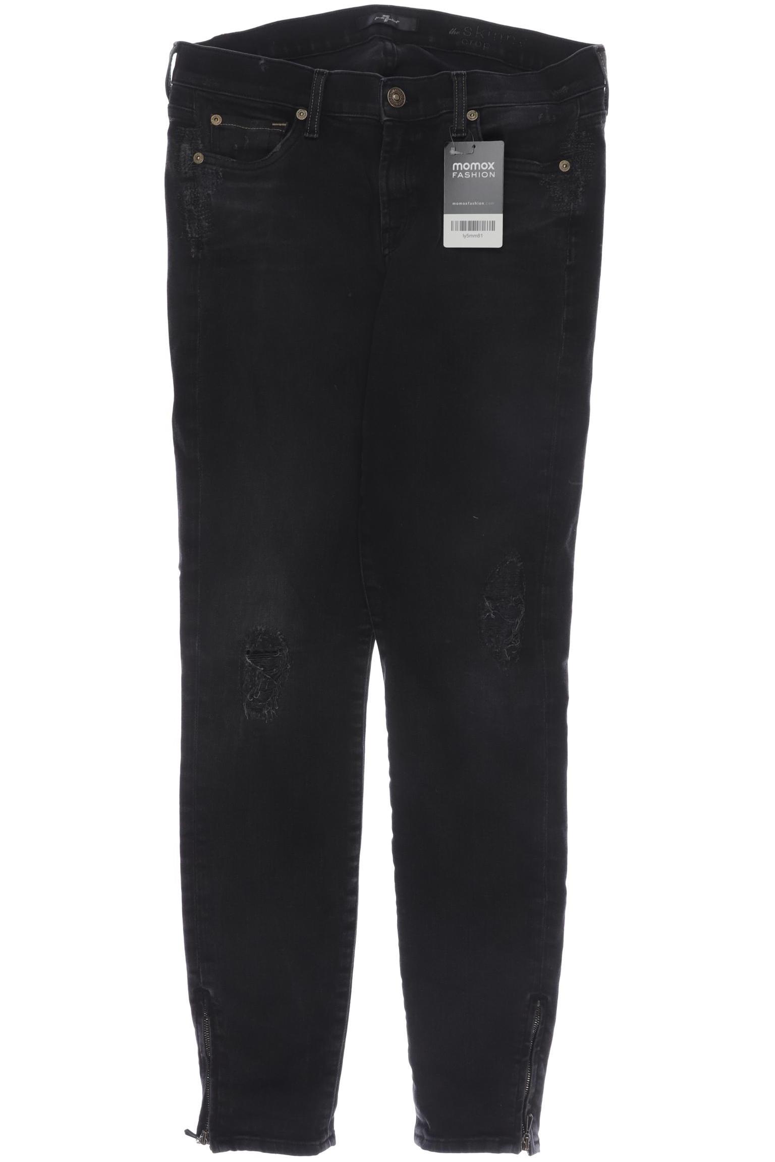 

7 for all mankind Damen Jeans, schwarz, Gr. 29