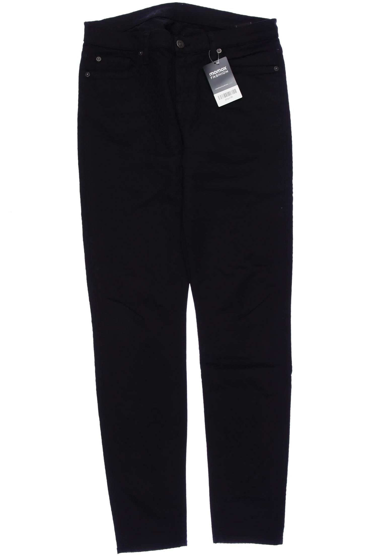 

7 for all mankind Damen Stoffhose, schwarz, Gr. 32