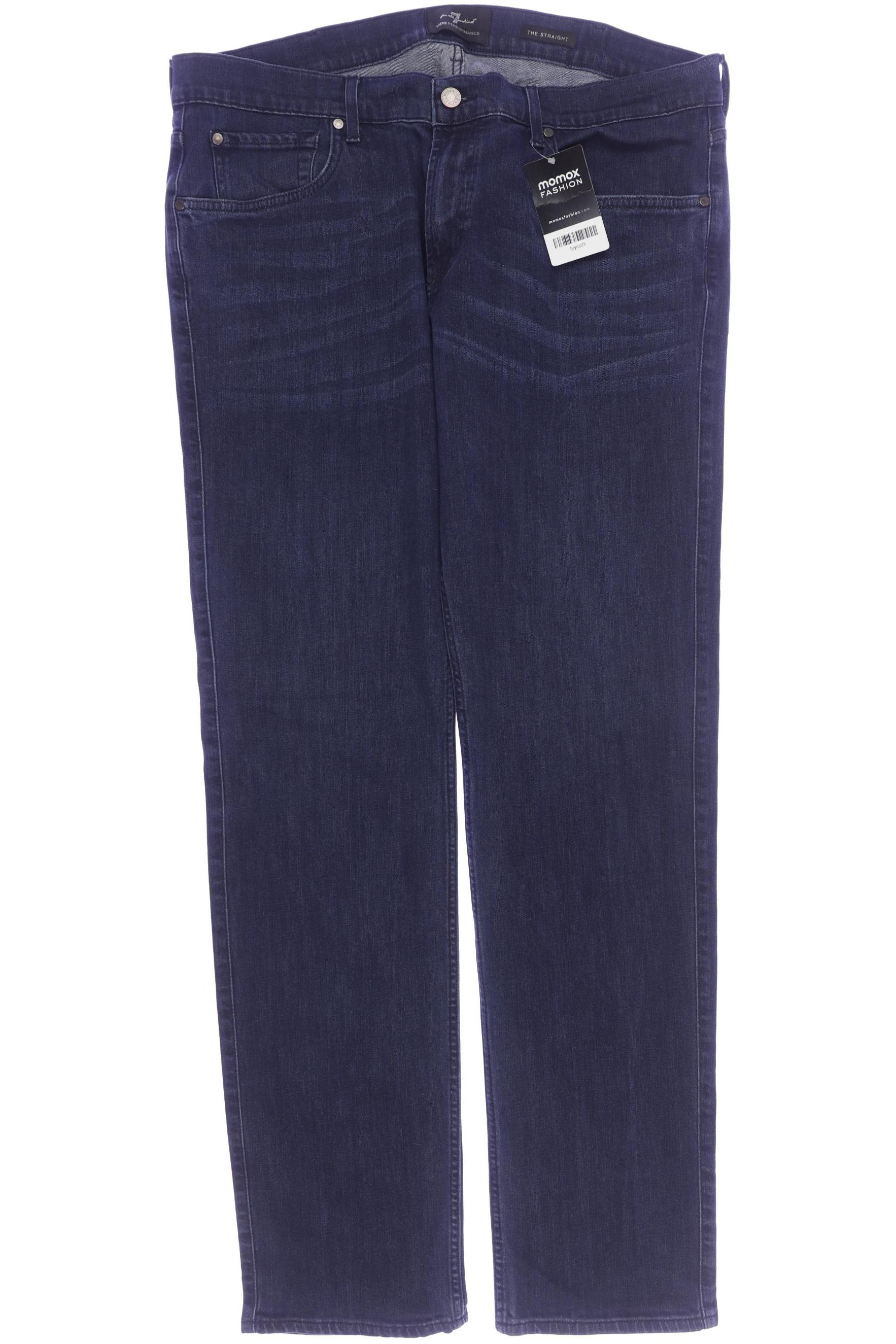 

7 for all mankind Herren Jeans, marineblau, Gr. 38