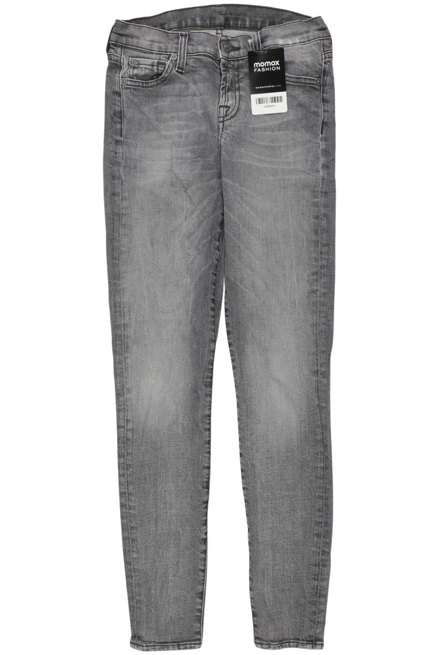 

7 for all mankind Damen Jeans, grau, Gr. 24