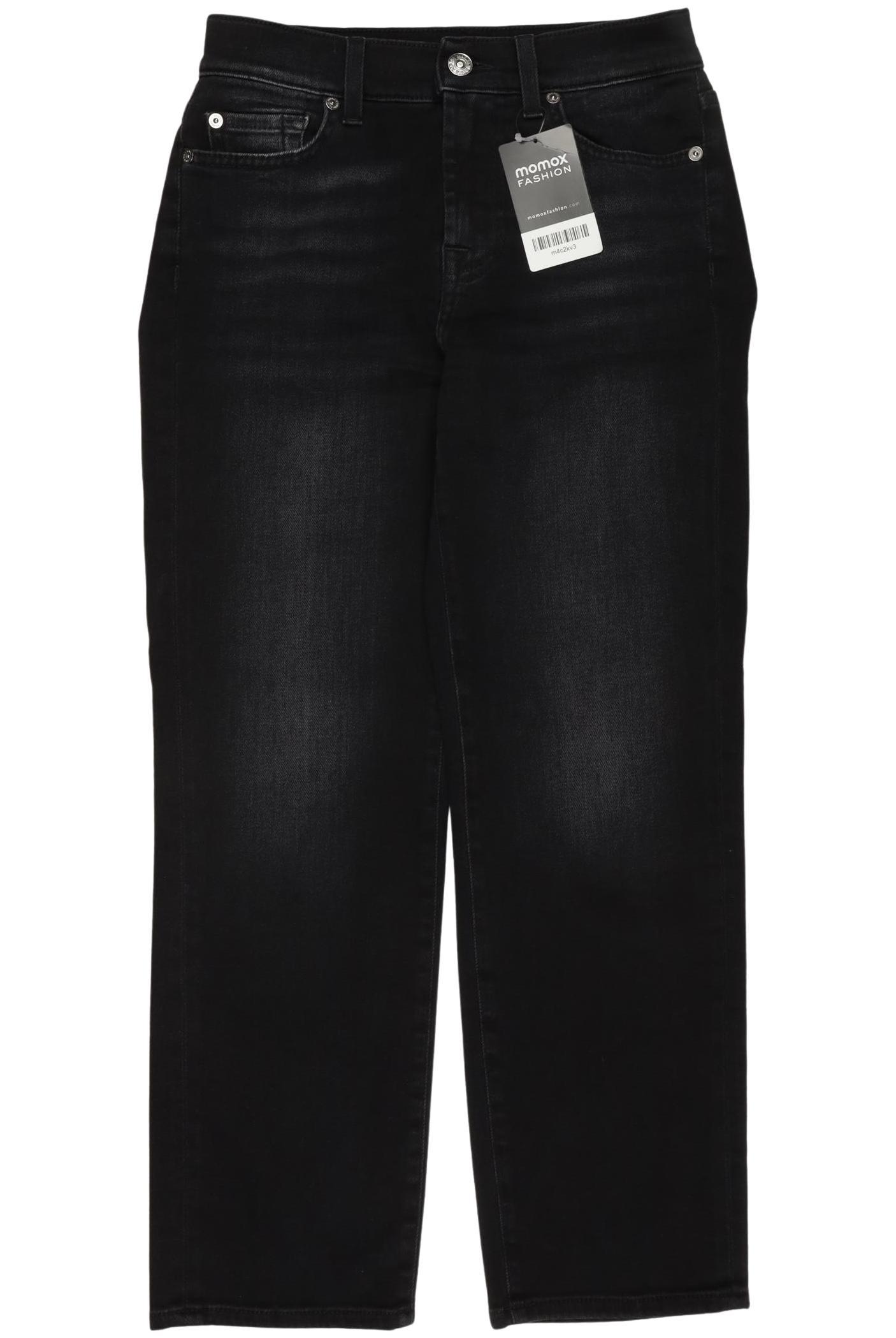 

7 for all mankind Damen Jeans, schwarz, Gr. 25