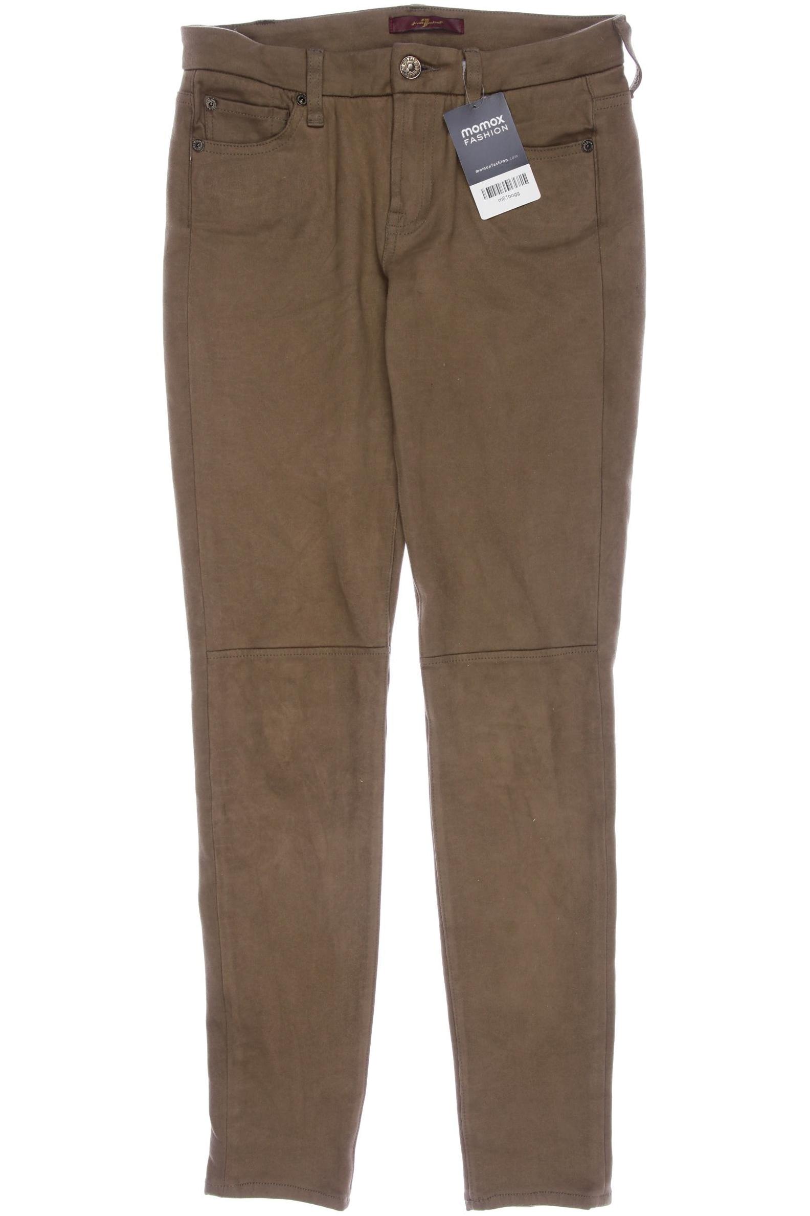 

7 for all mankind Damen Stoffhose, braun, Gr. 27