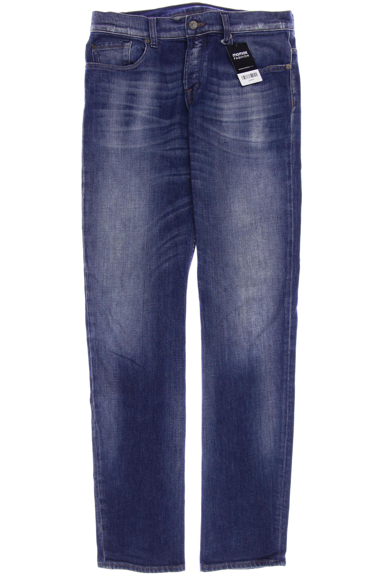 

7 for all mankind Herren Jeans, blau, Gr. 50