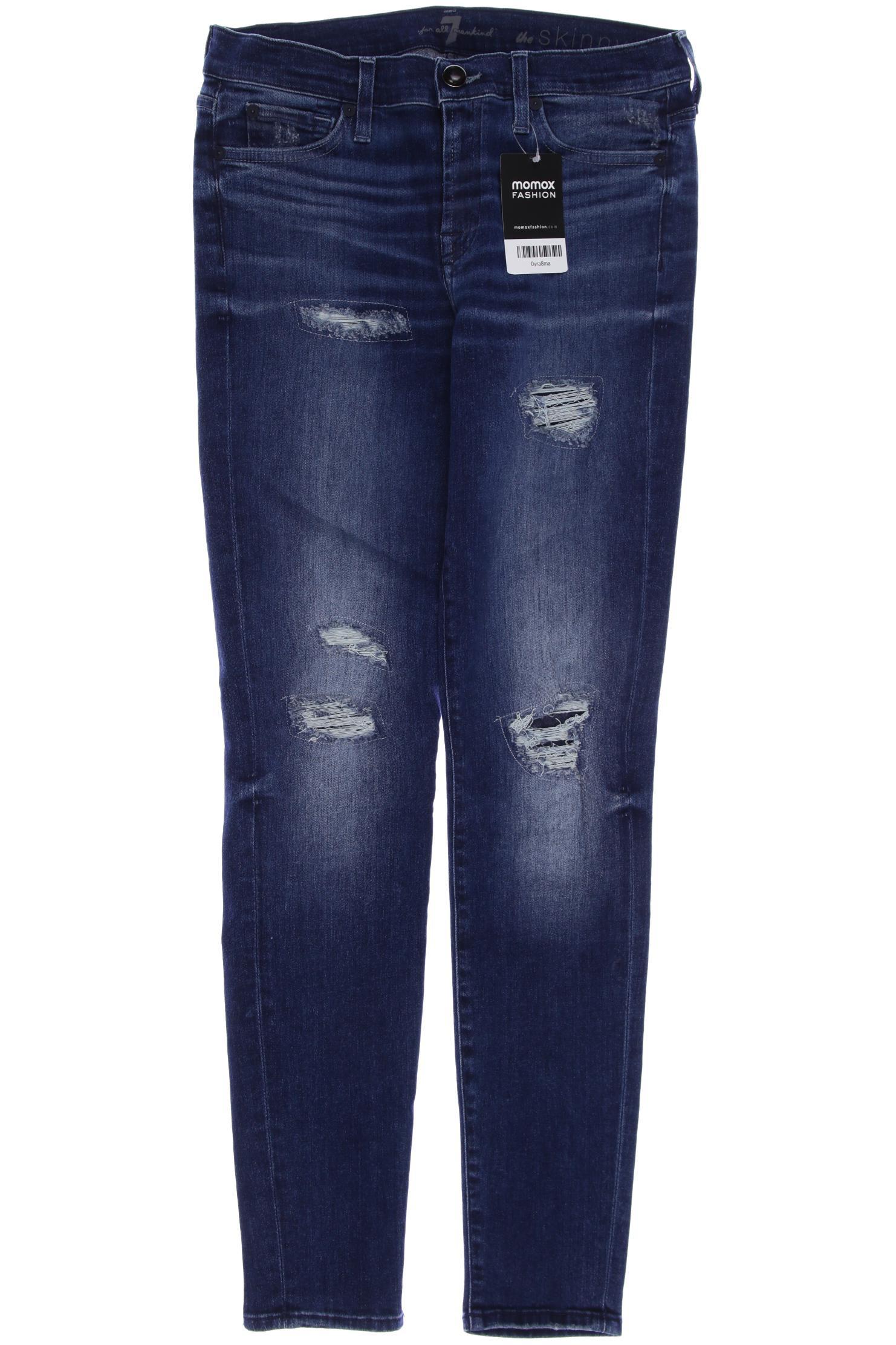 

7 for all mankind Damen Jeans, marineblau