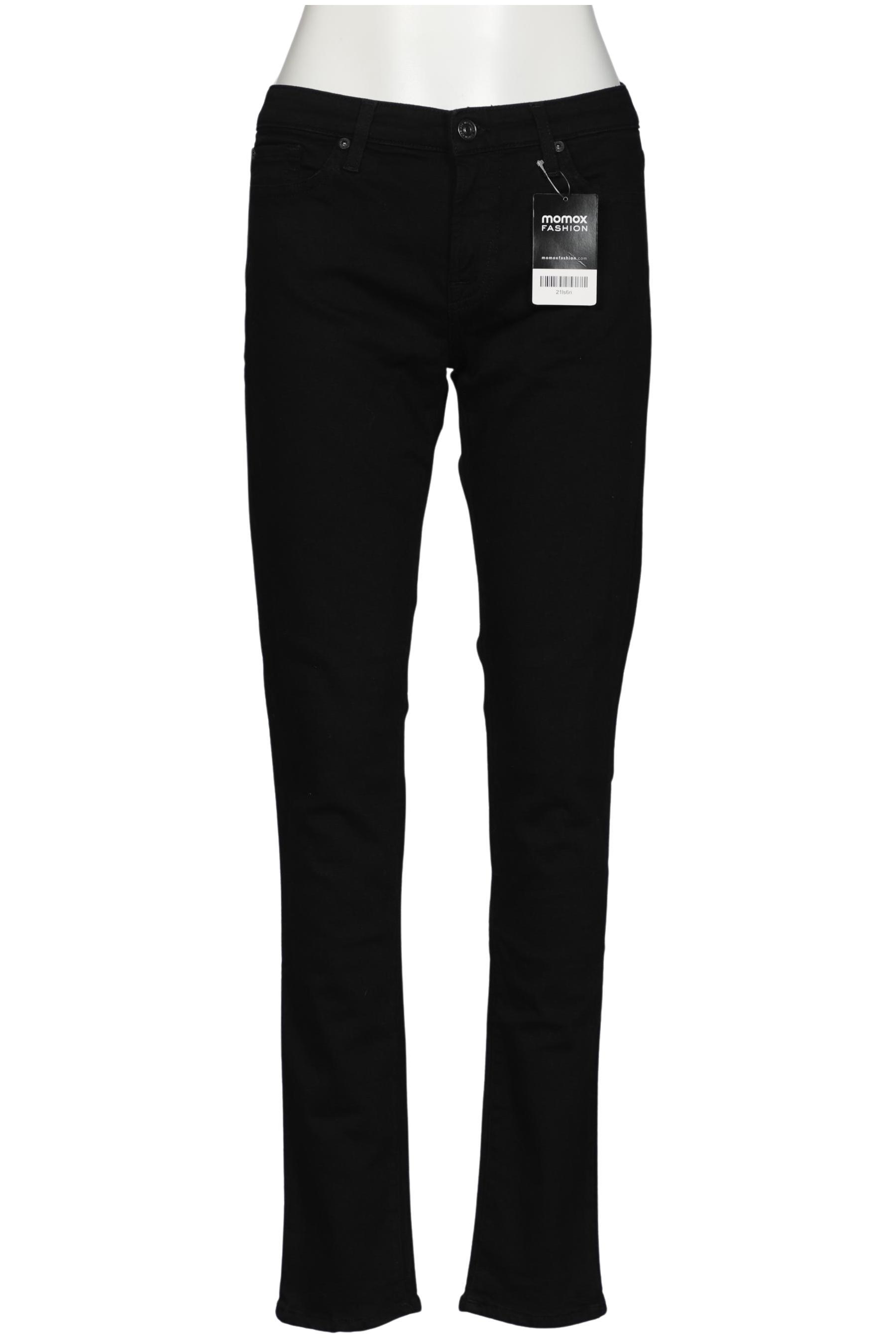 

7 for all mankind Damen Jeans, schwarz, Gr. 30