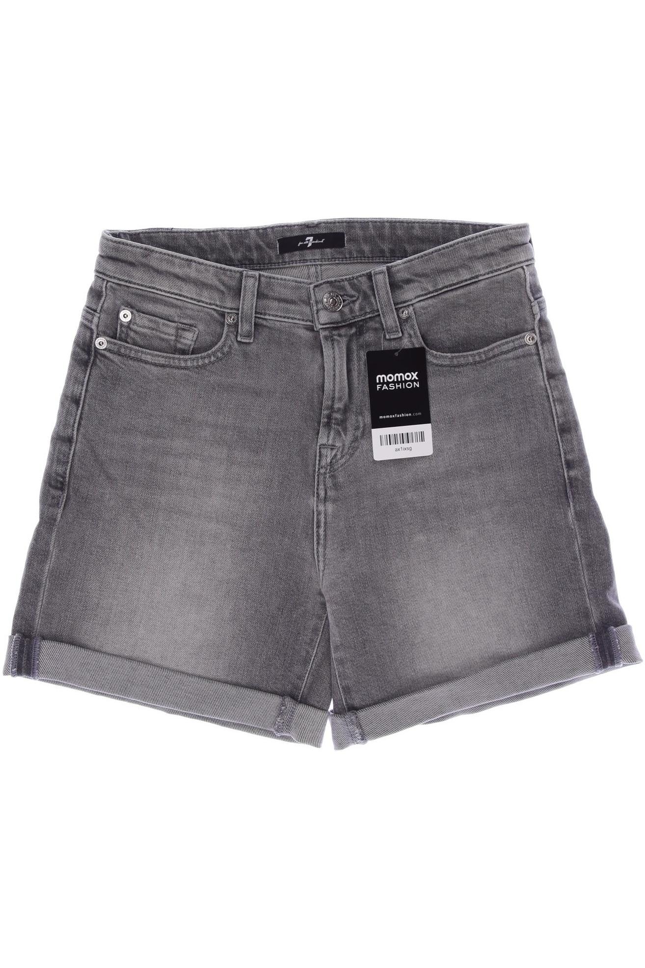 

7 for all mankind Damen Shorts, grau, Gr. 25