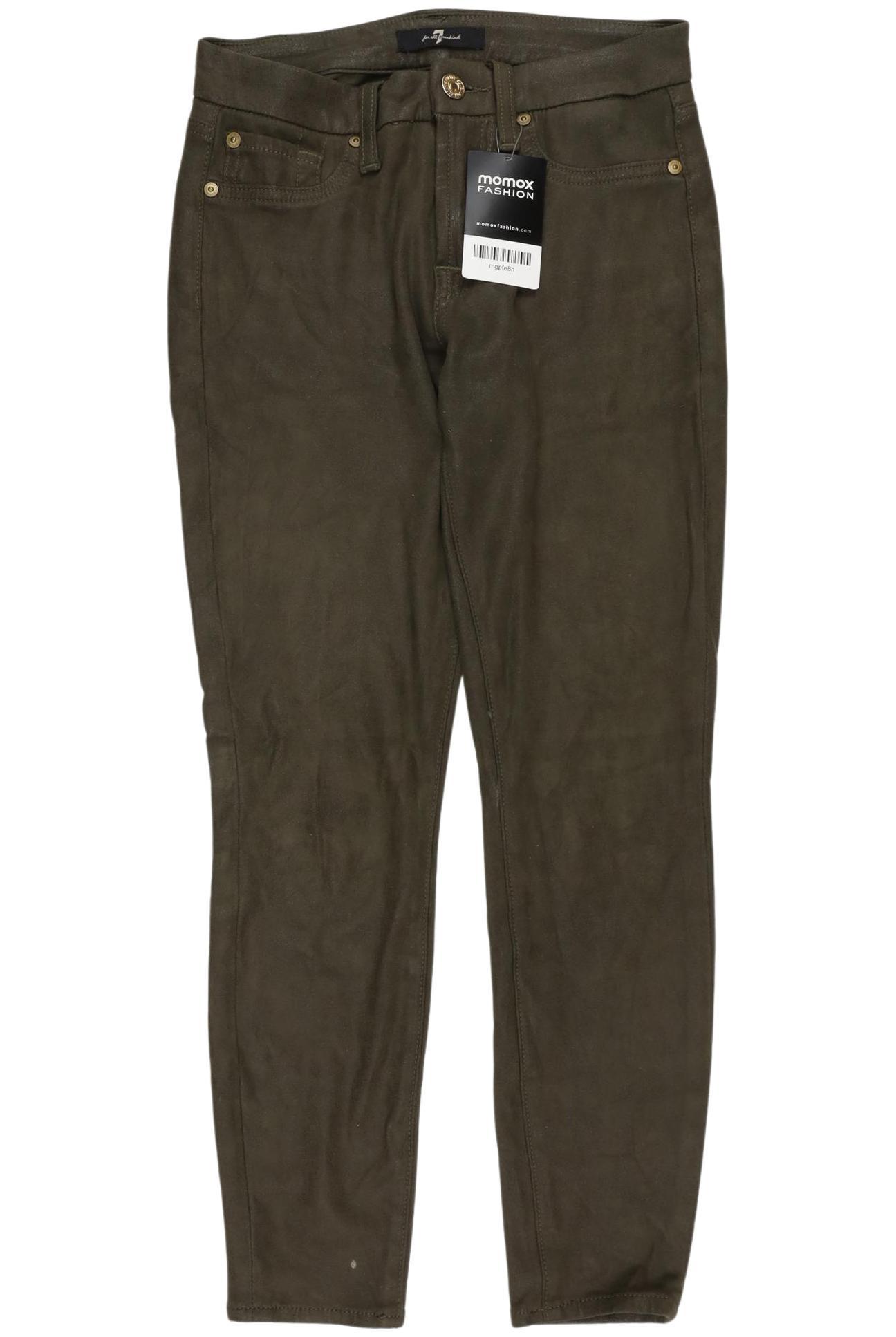 

7 for all mankind Damen Stoffhose, braun, Gr. 24