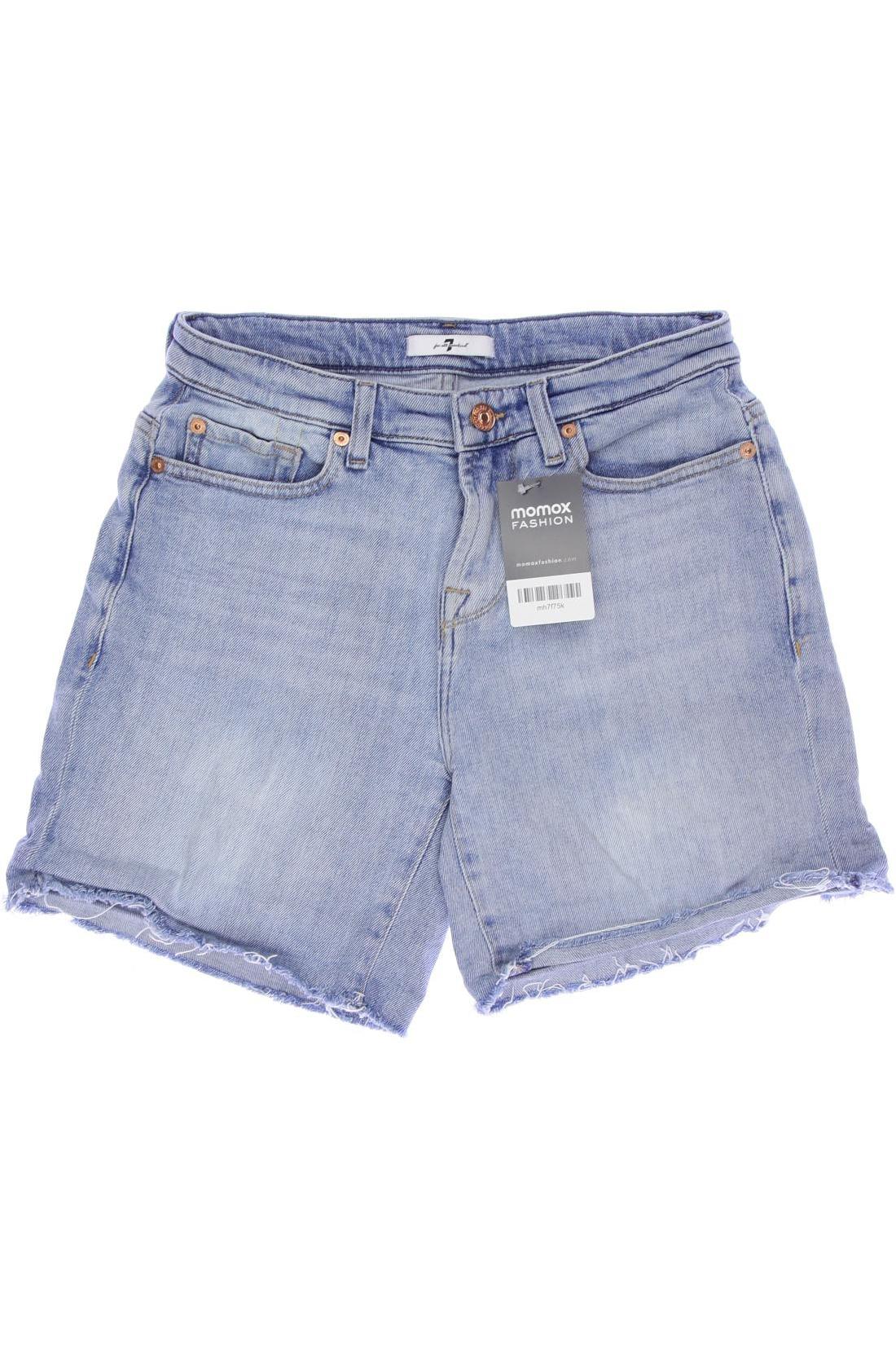 

7 for all mankind Damen Shorts, hellblau, Gr. 26