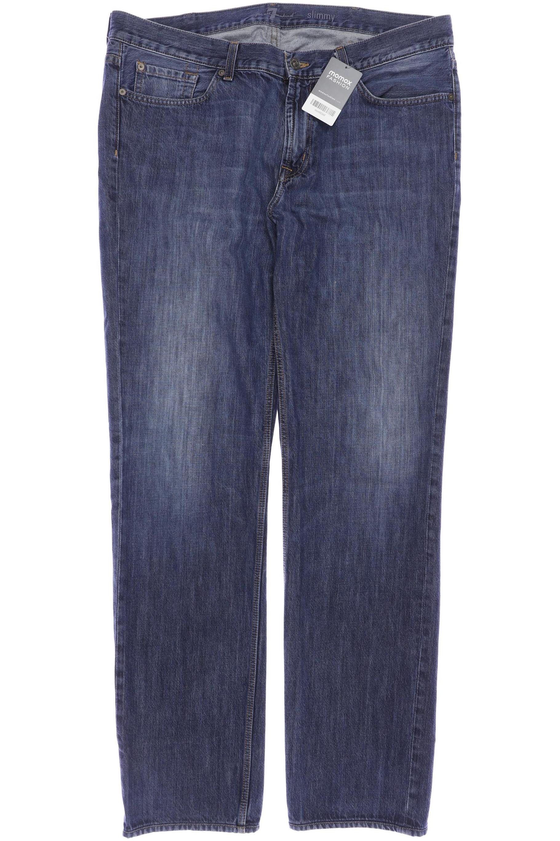 

7 for all mankind Herren Jeans, blau