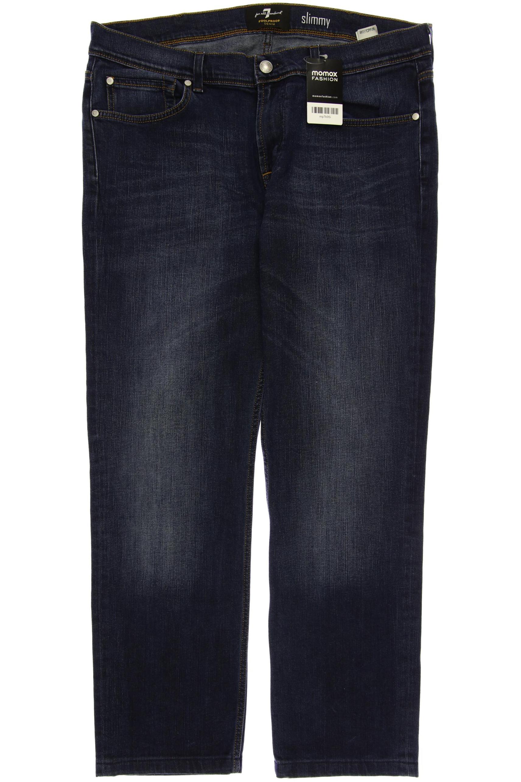 

7 for all mankind Herren Jeans, marineblau, Gr. 54