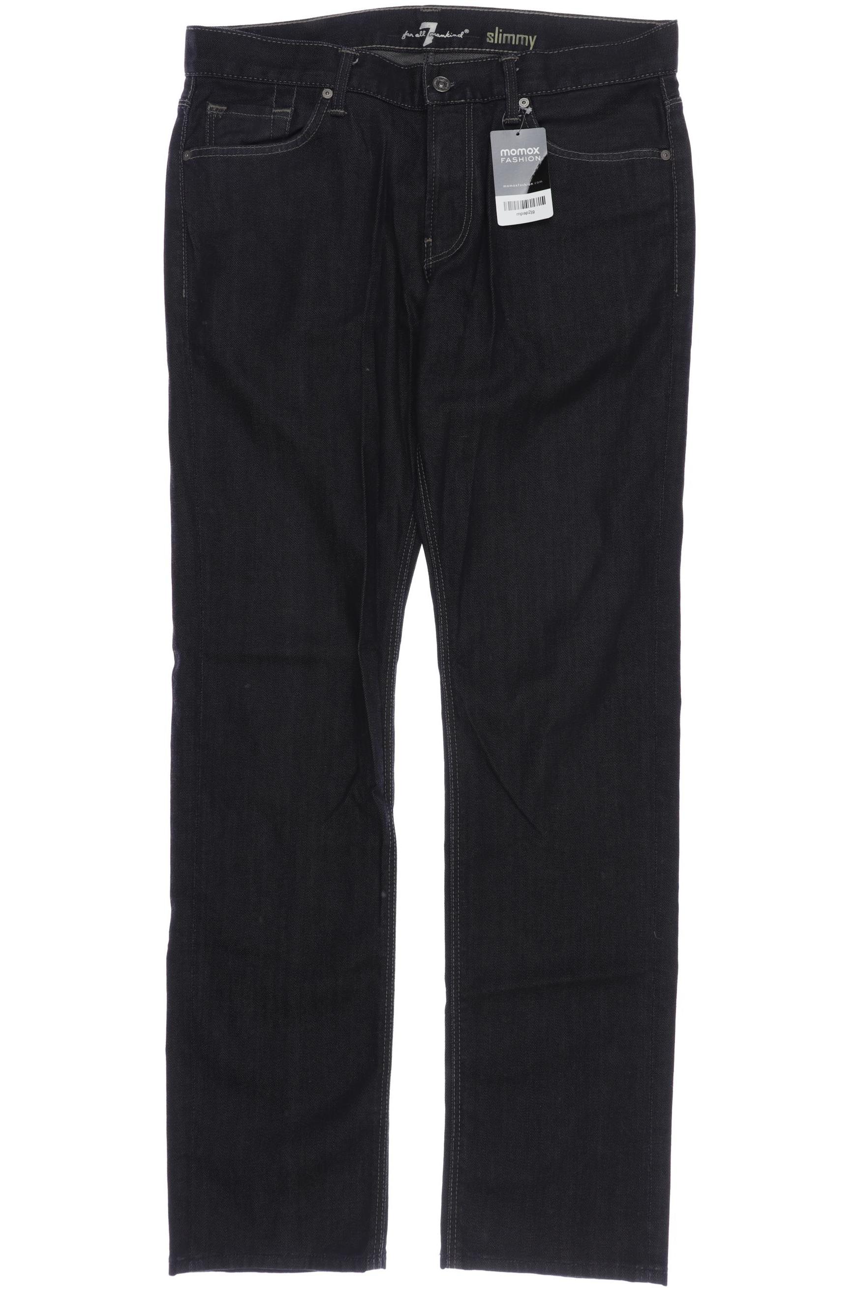 

7 for all mankind Herren Jeans, marineblau, Gr. 34