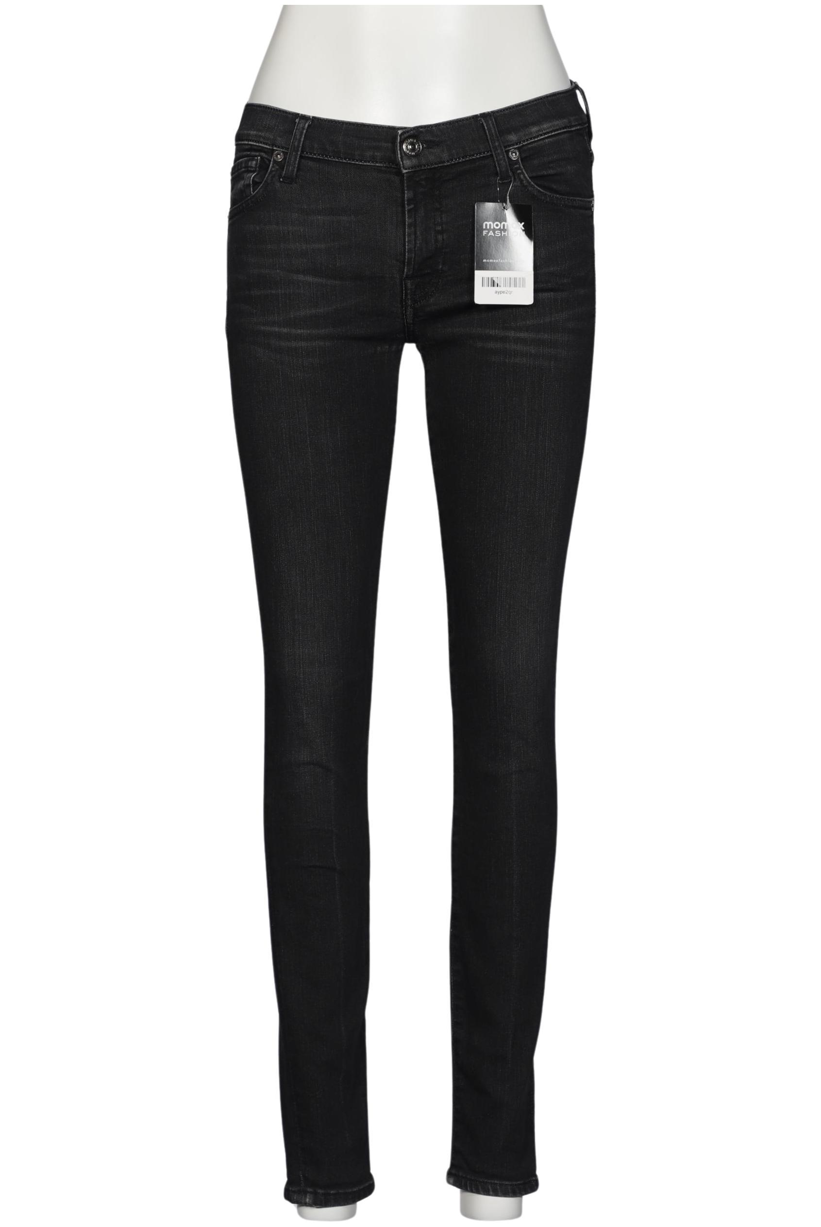 

7 for all mankind Damen Jeans, schwarz, Gr. 27
