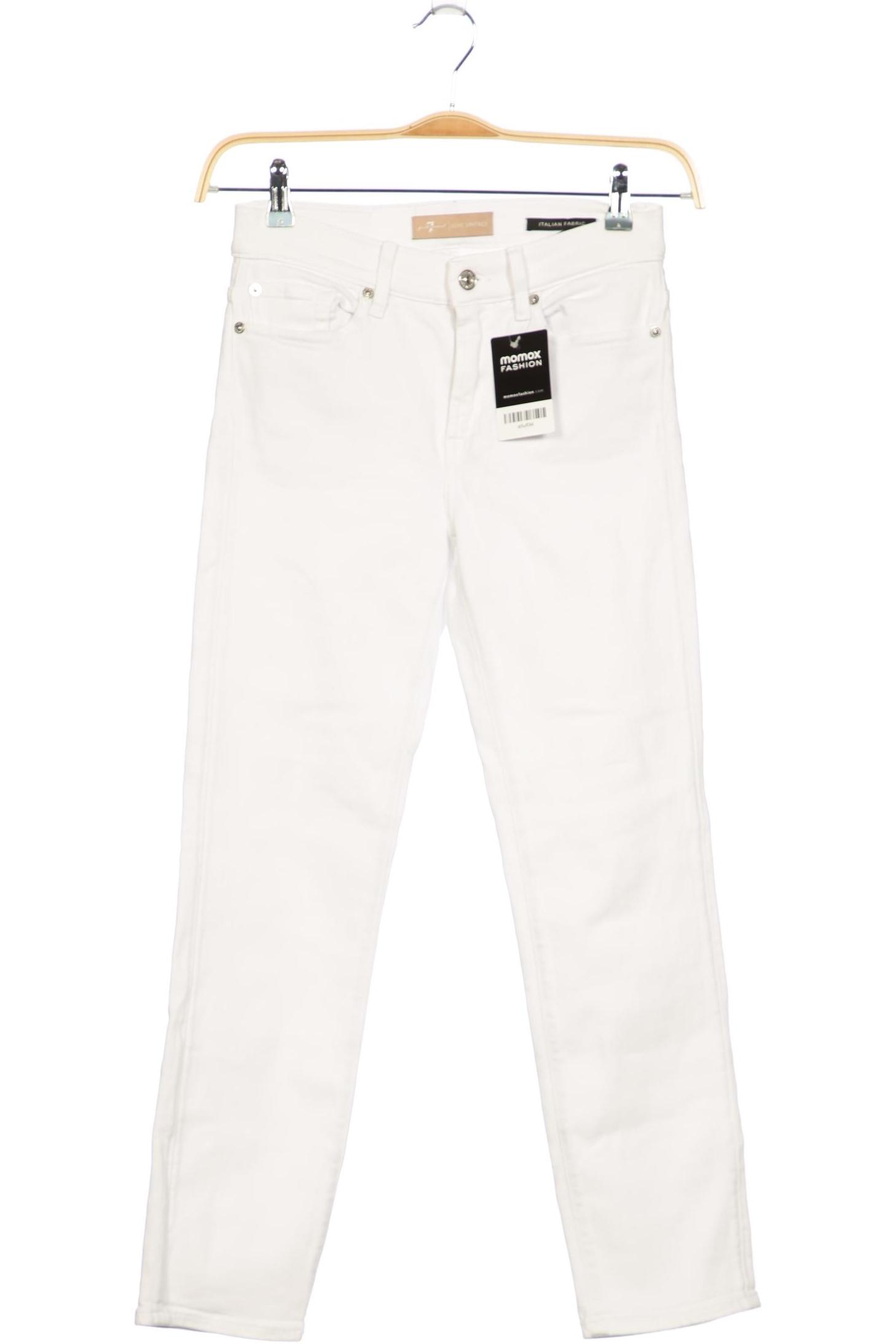

7 for all mankind Damen Jeans, weiß, Gr. 27